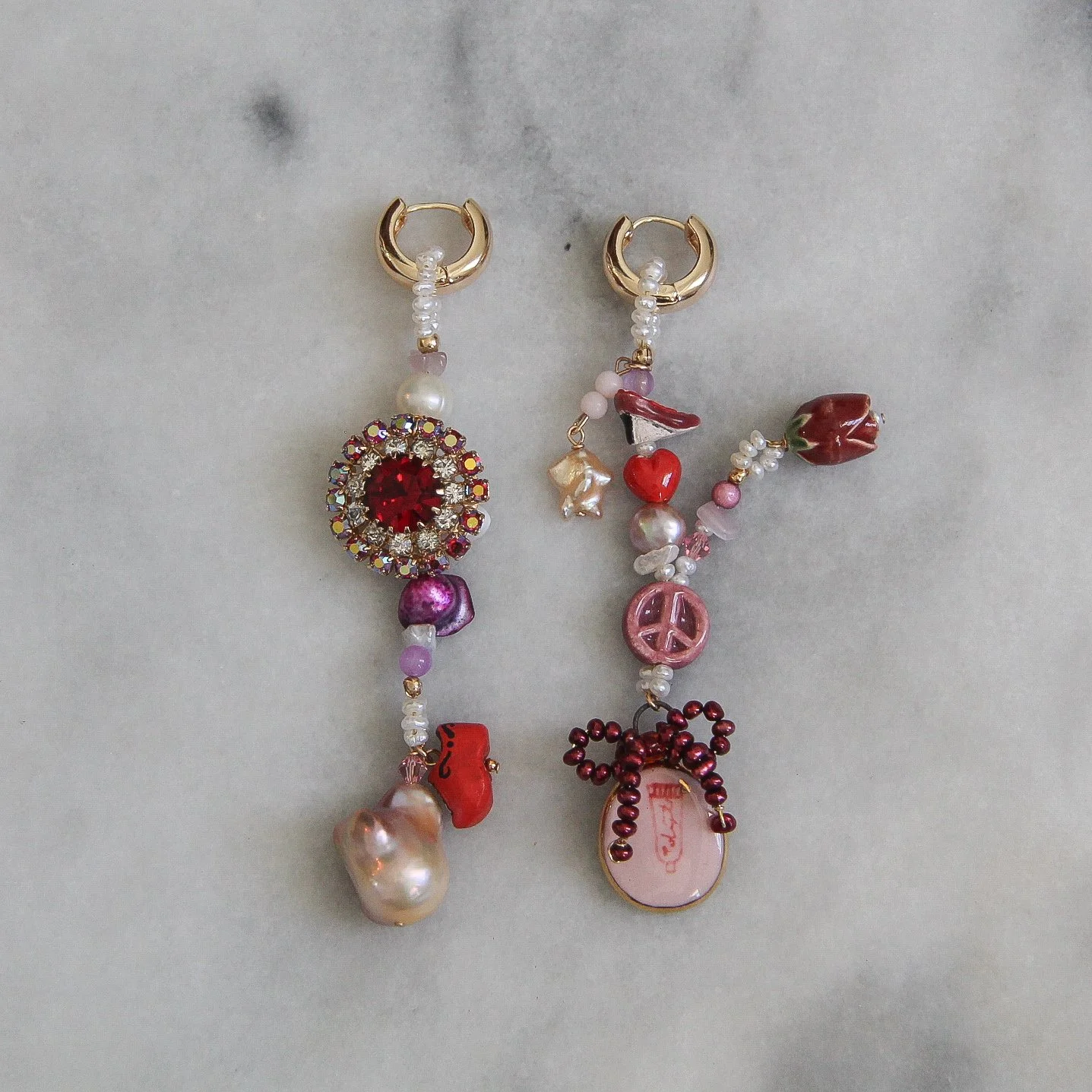 lovergirl one-of-a-kind earrings