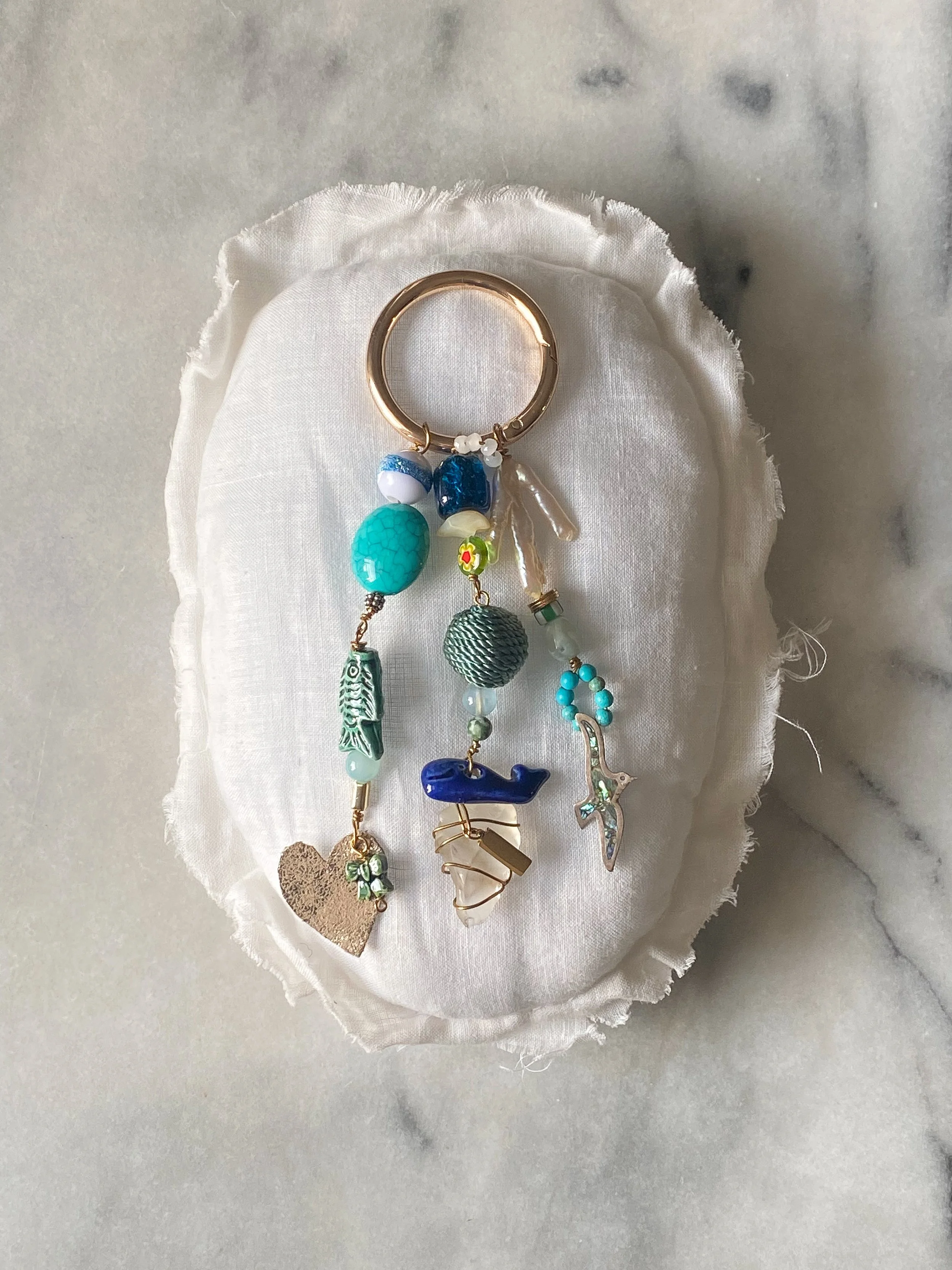 soul of a sailor one-of-a-kind bag charm