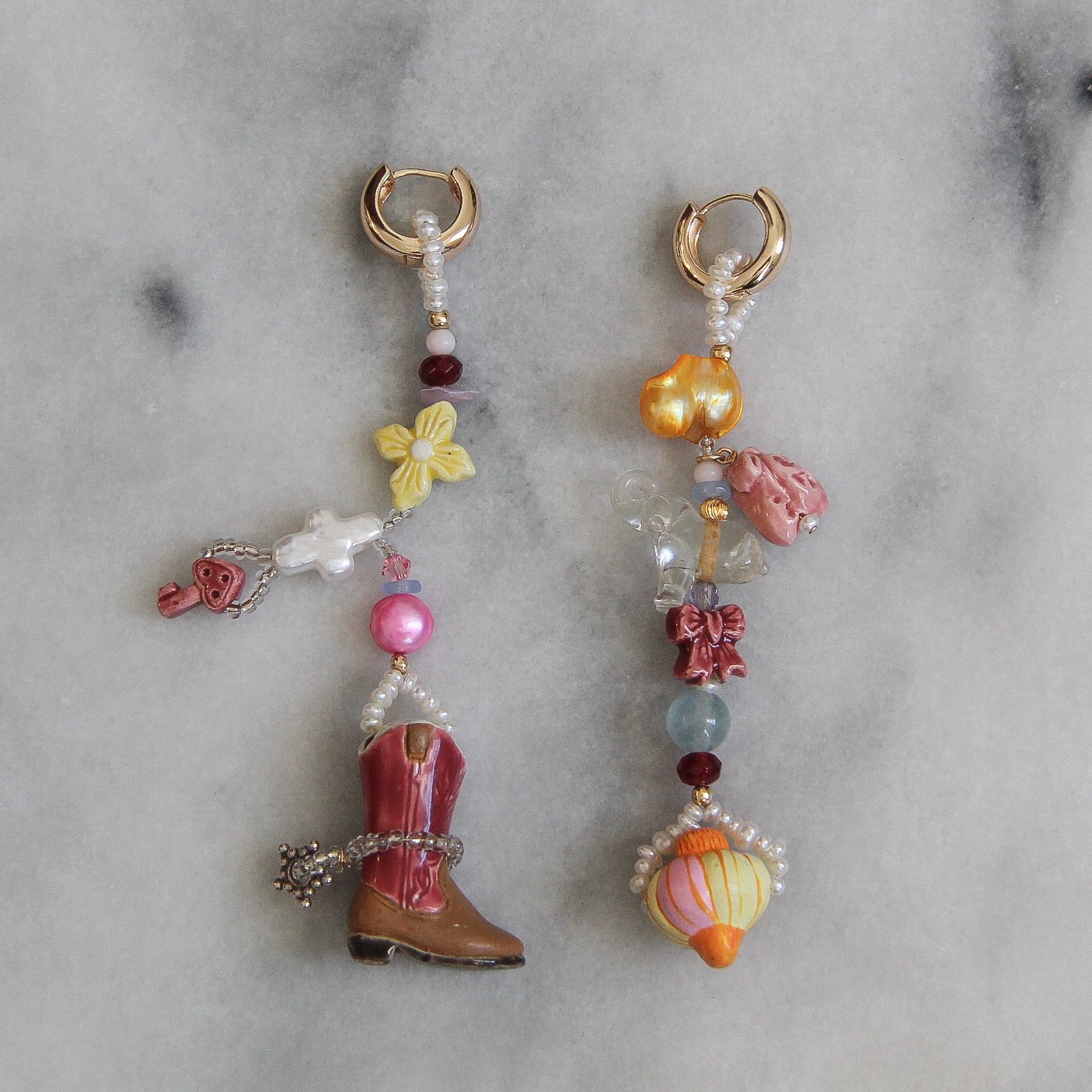 cowgirl one-of-a-kind earrings