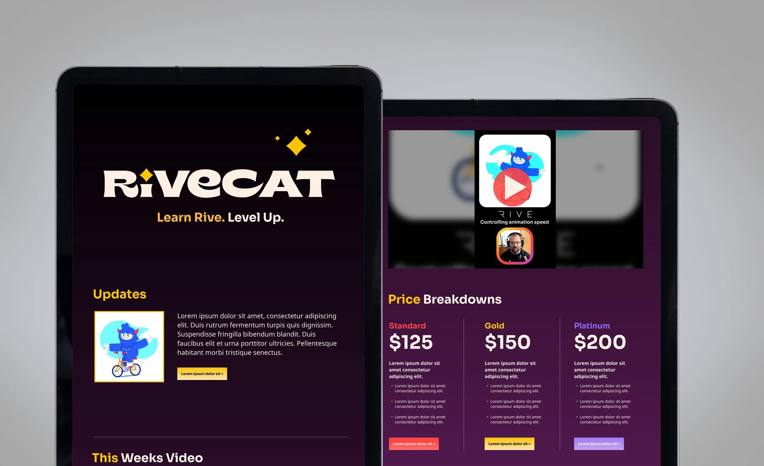 Rivecat Email Newletter