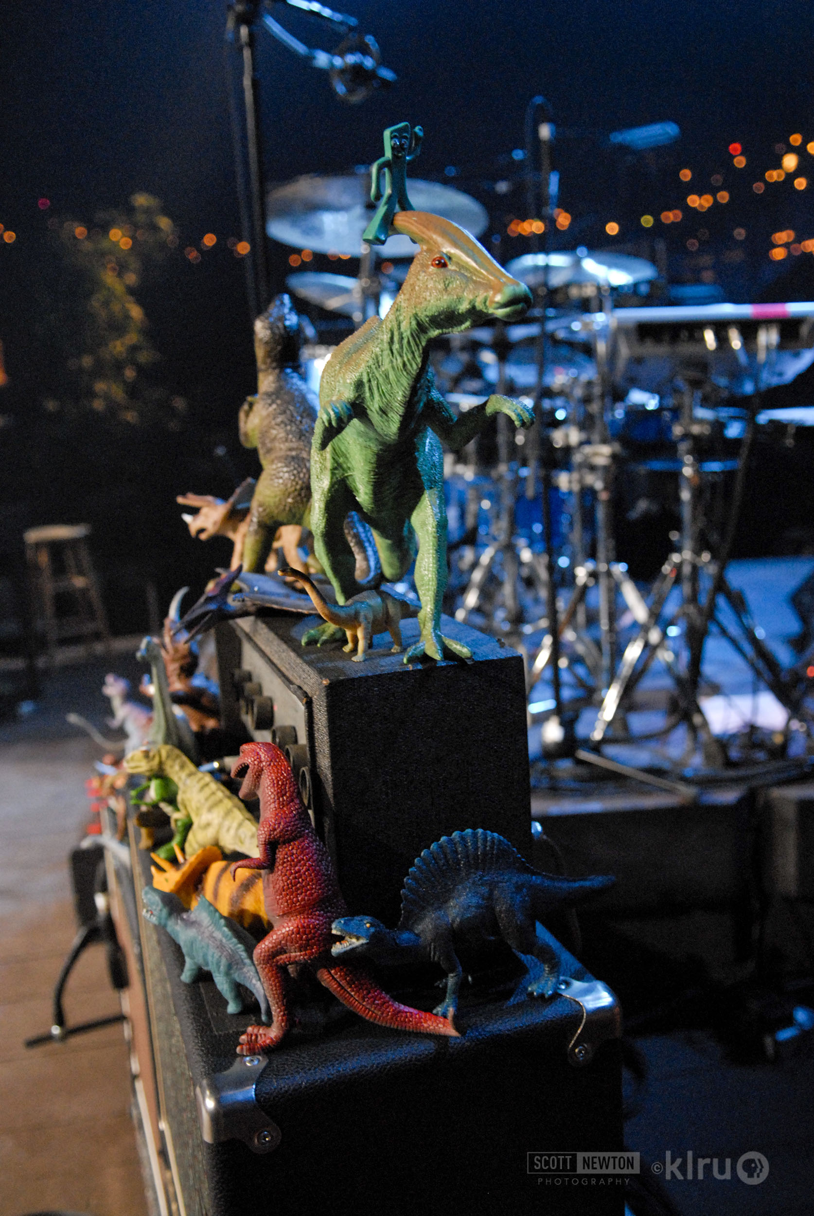 R.E.M. stage dressing detail   2008