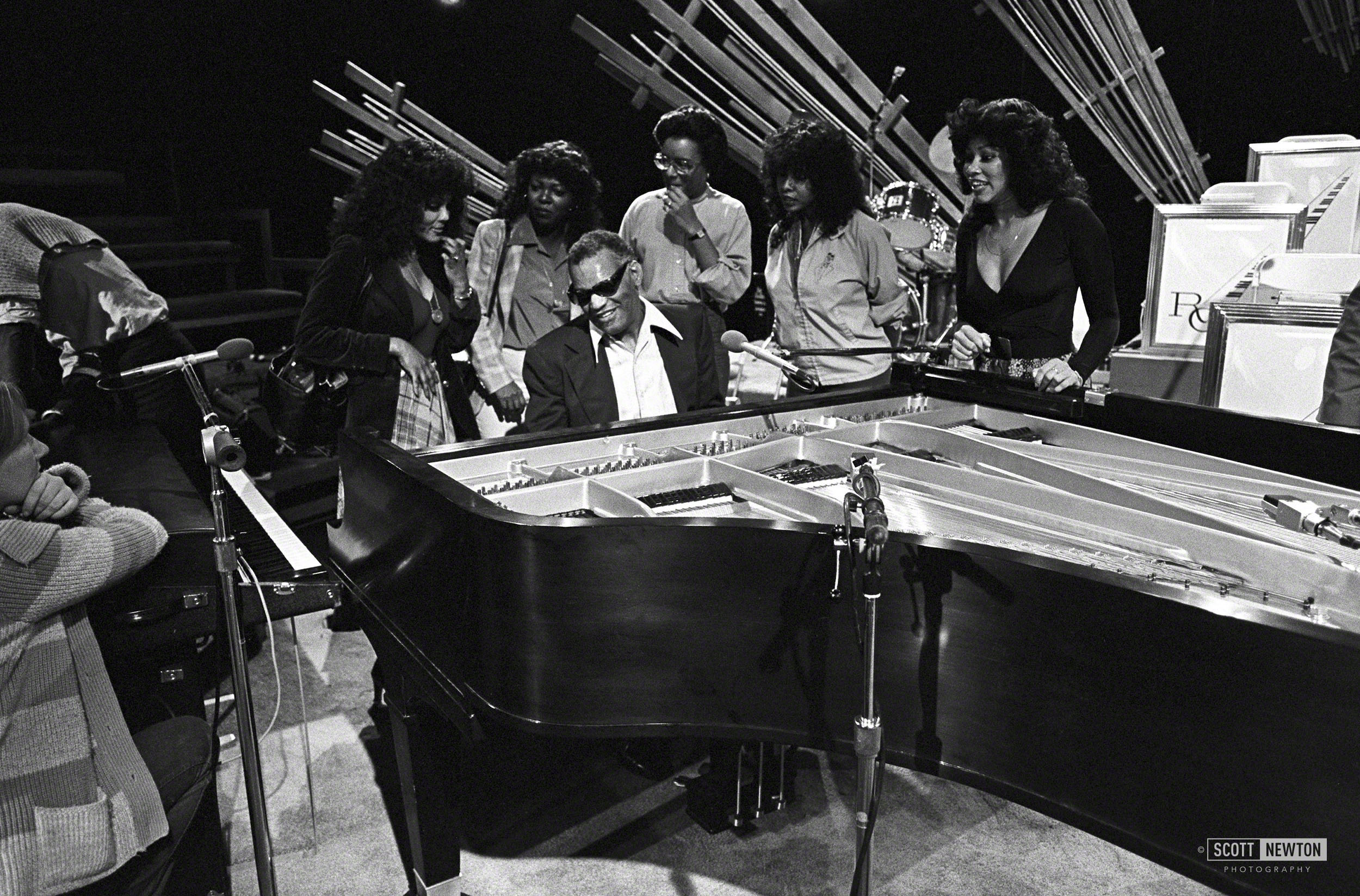Ray Charles Rehearsal @ KLRU sound stage 1979