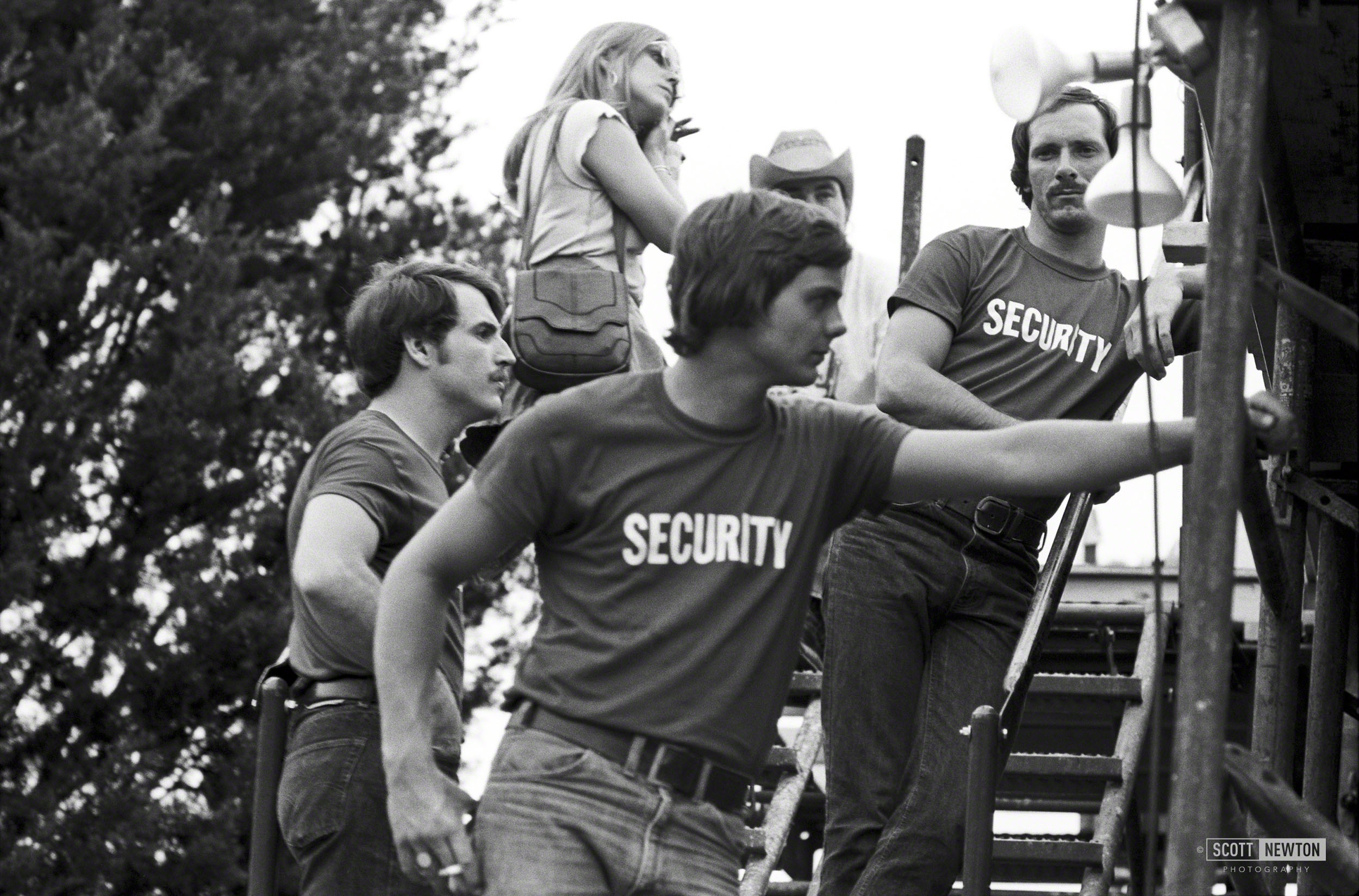 Backstage Security @ Bullcreek 1974