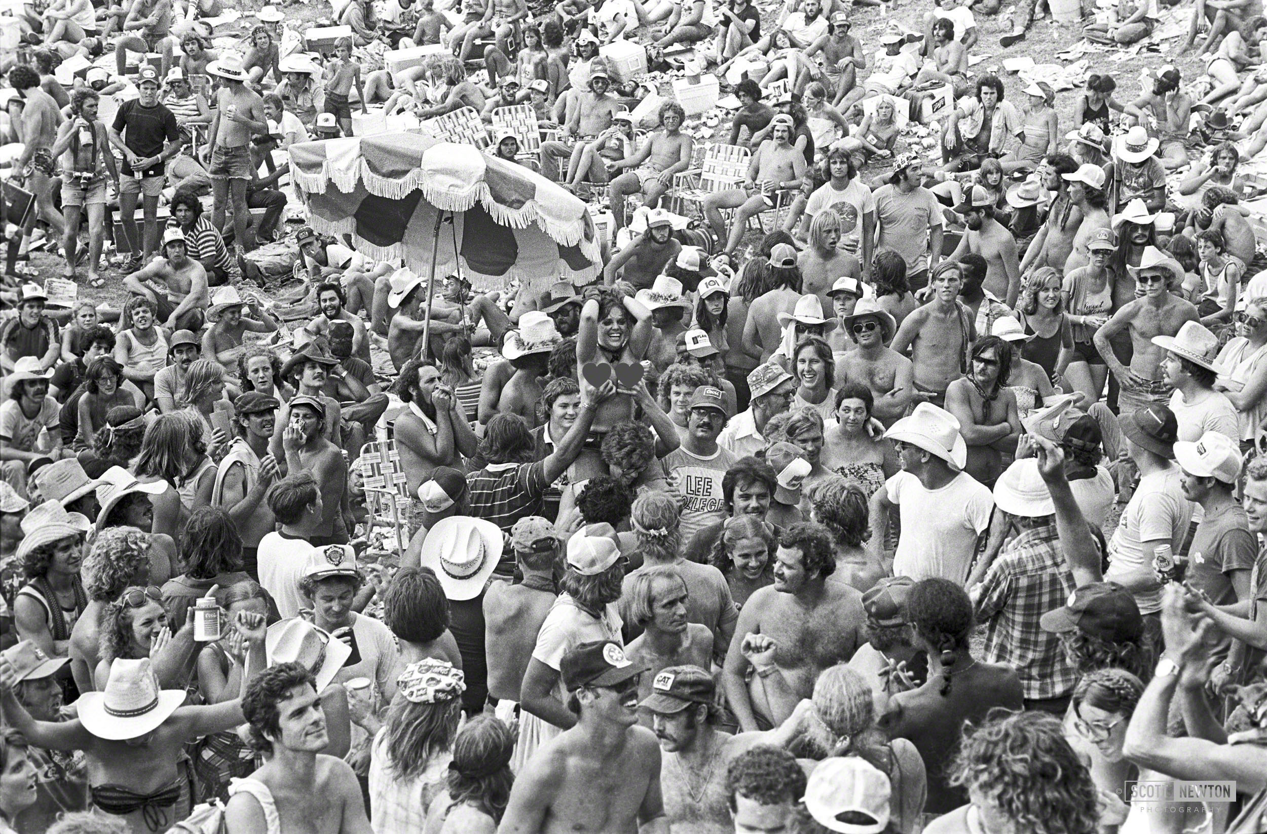 Crowd - Willie's 4th of July Picnic 1979 #1