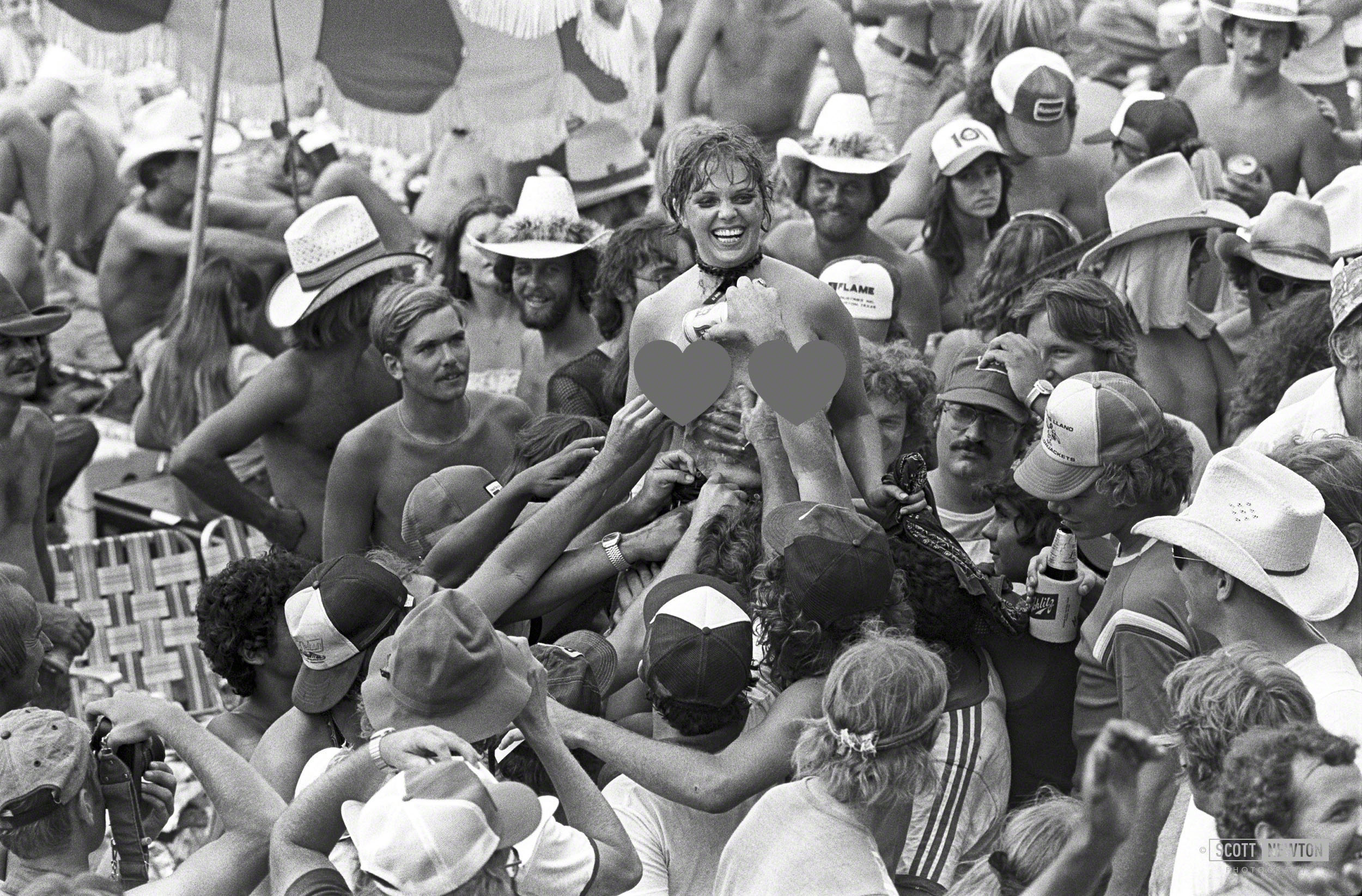 Crowd - Willie's 4th of July Picnic 1979 #2