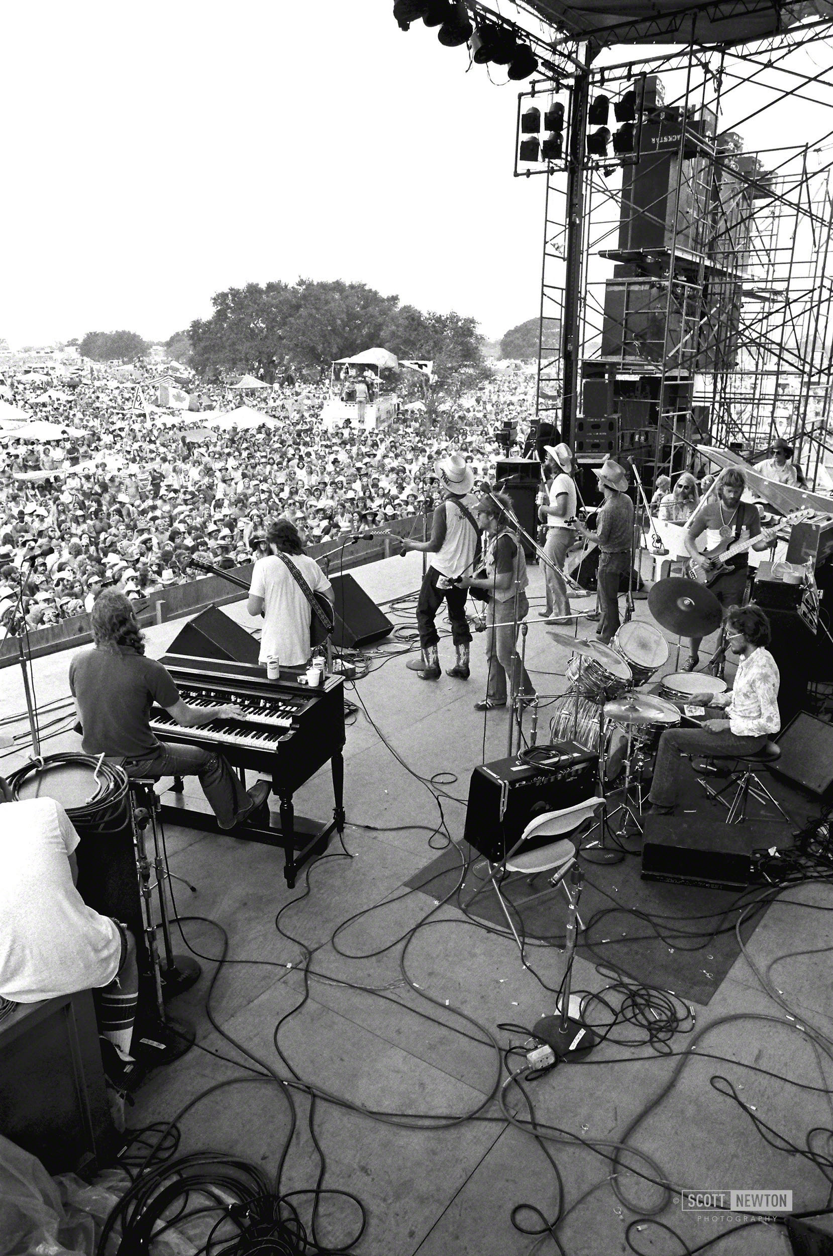 Jerry Jeff Walker @ Willie's 4th of July Picnic in Gonzales, Texas 1976