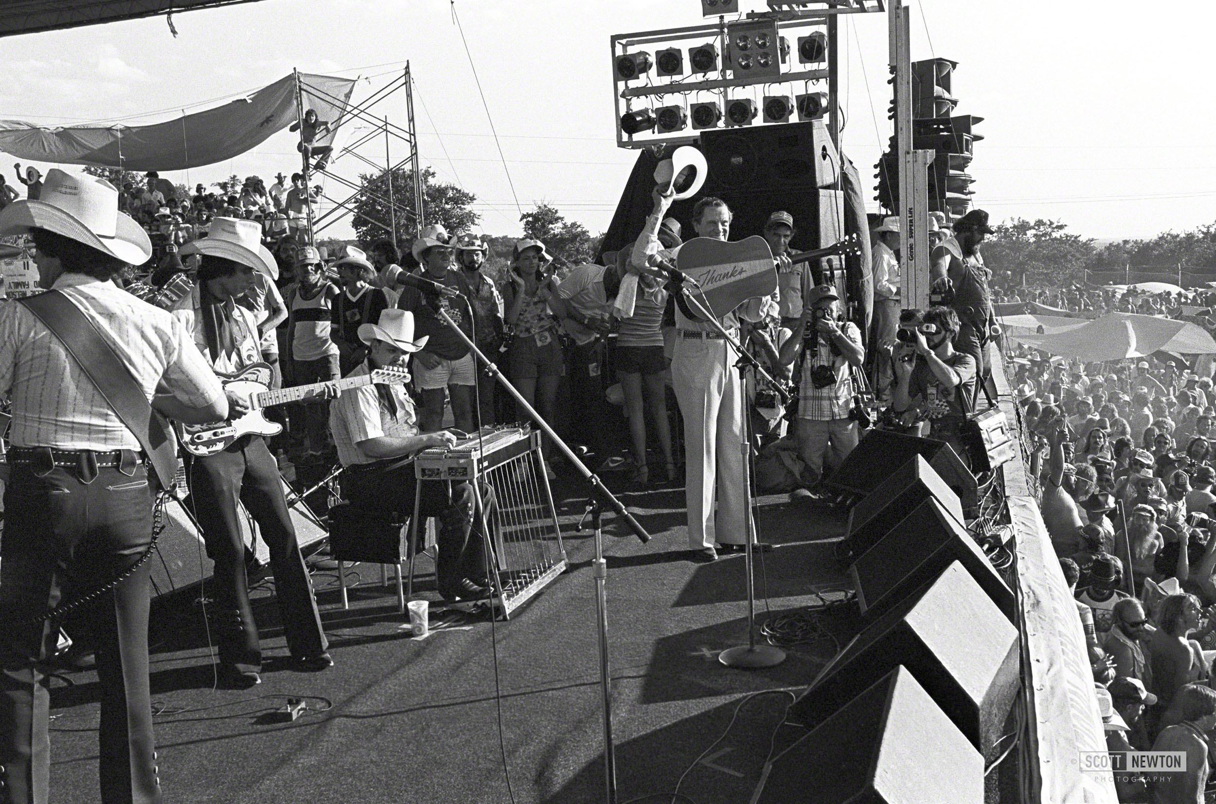  Ernest Tubb at Willie's Fourth of July Picnic 1980