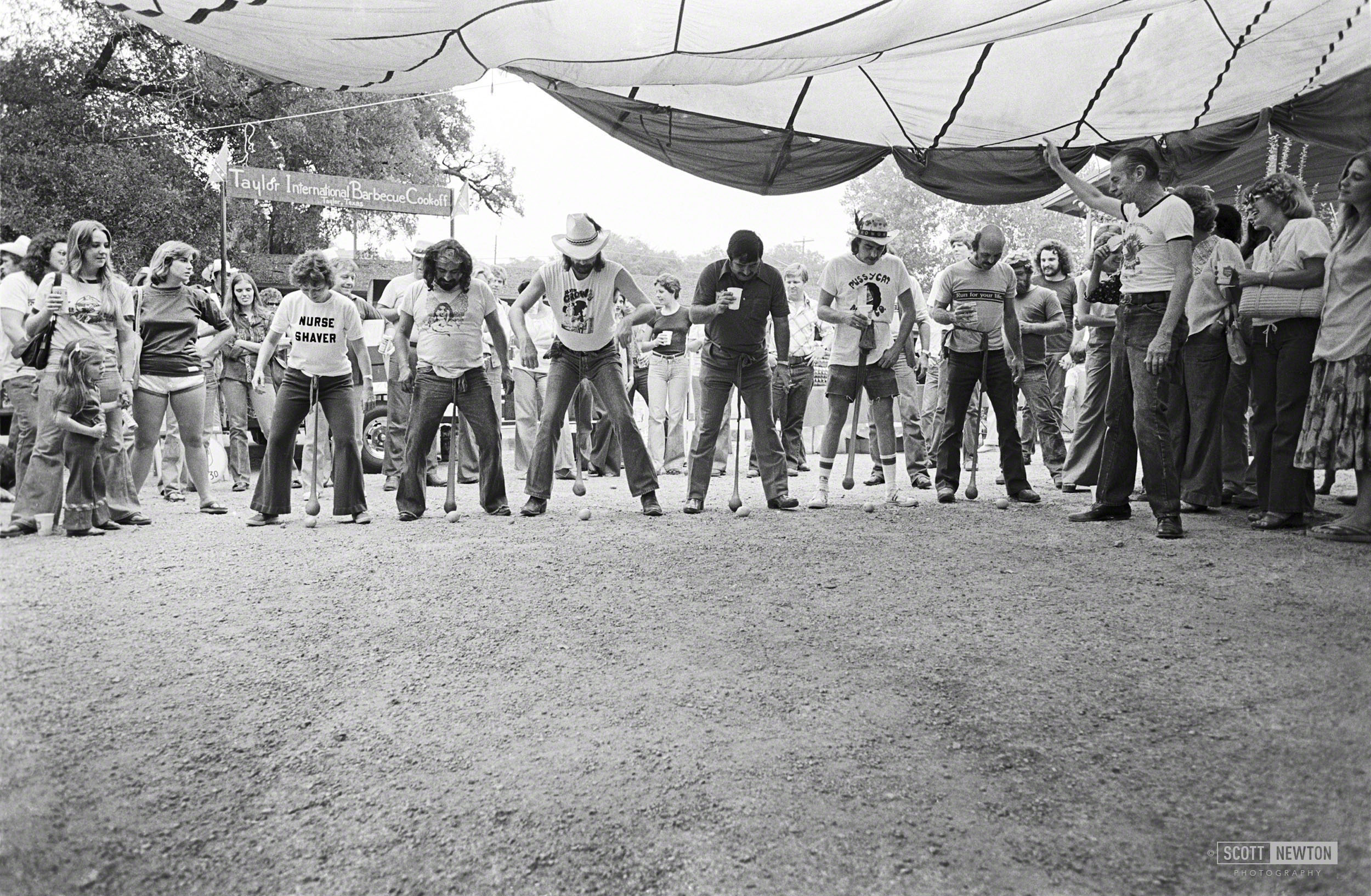 Lemon Roll. Chili Cook-off at Austin Opera House 1977