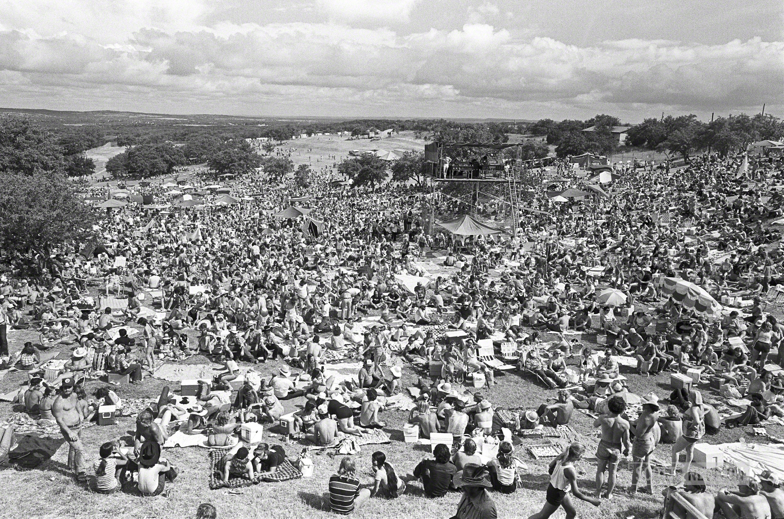 1979 Willie Nelson's 4th of July Picnic audience