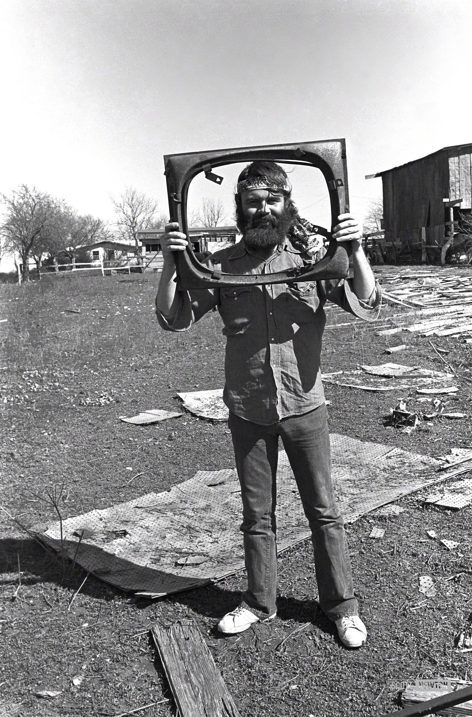 Billy Callery, north of Austin 1975