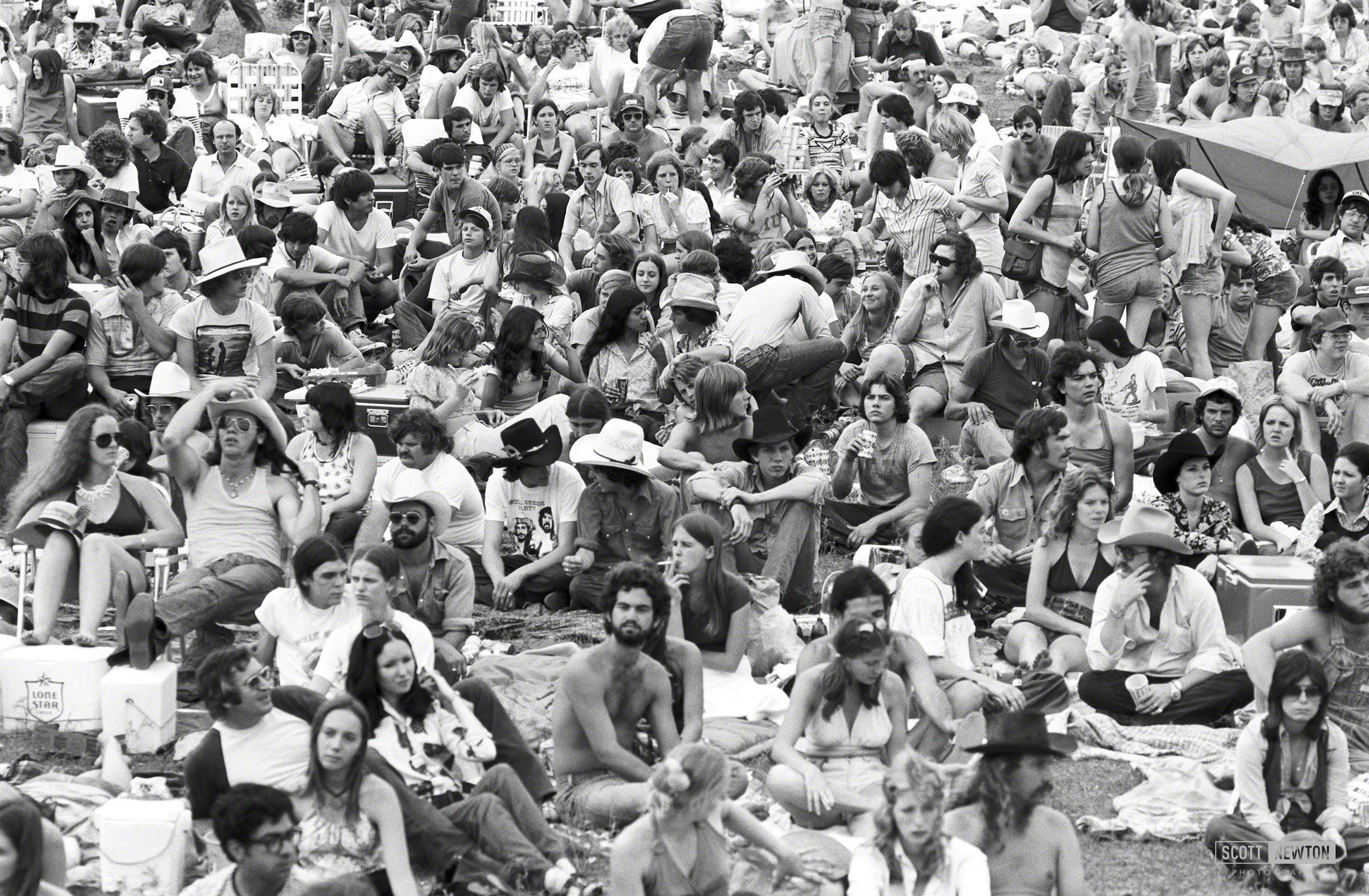  Bull Creek Concert near Austin 1974