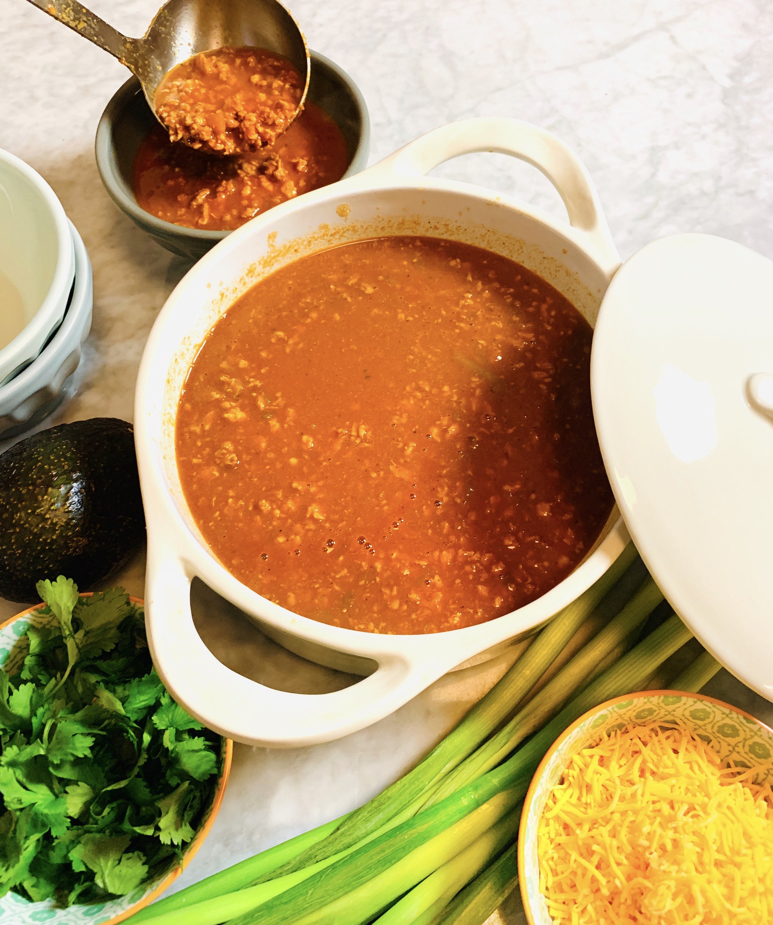 Whole 30 Creamy Chicken Chili