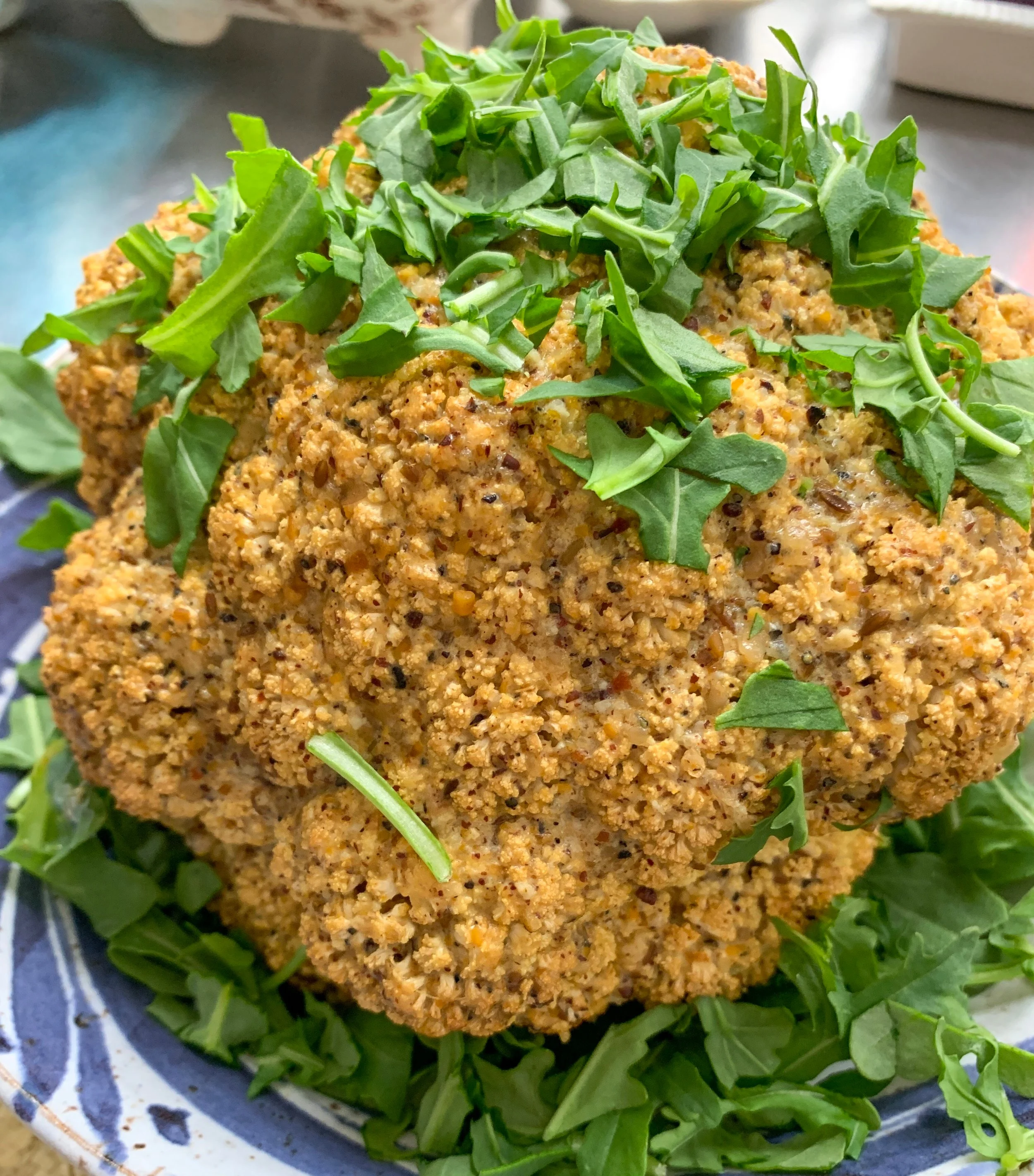 Madras Curry &amp; Coconut Braised Cauliflower