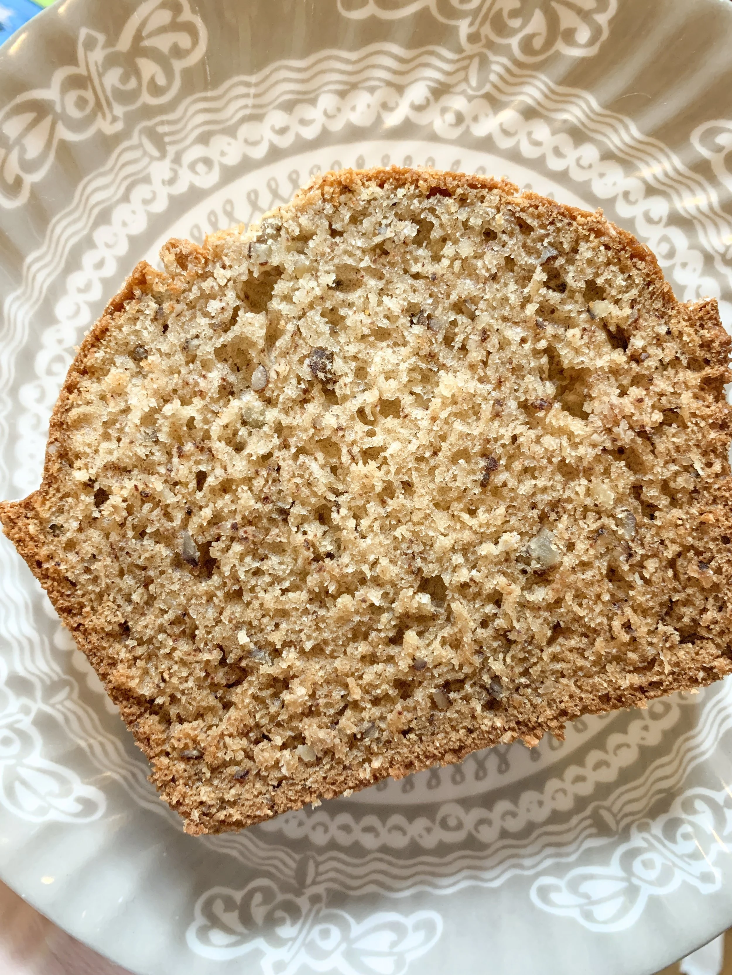 Brown Butter Toasted Coconut &amp; Pecan Banana Bread