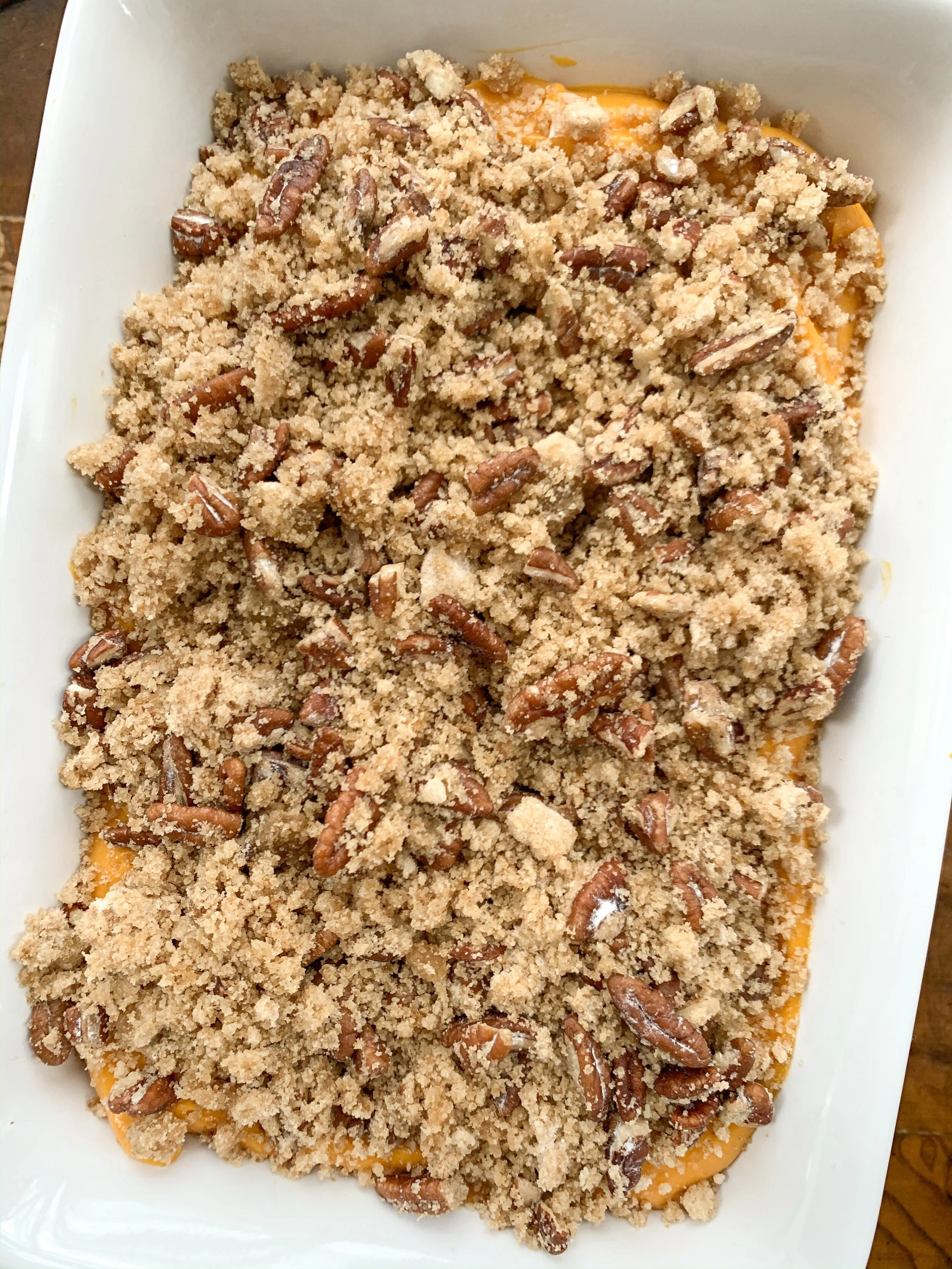 NOLA-Style Sweet Potato Casserole Recipe