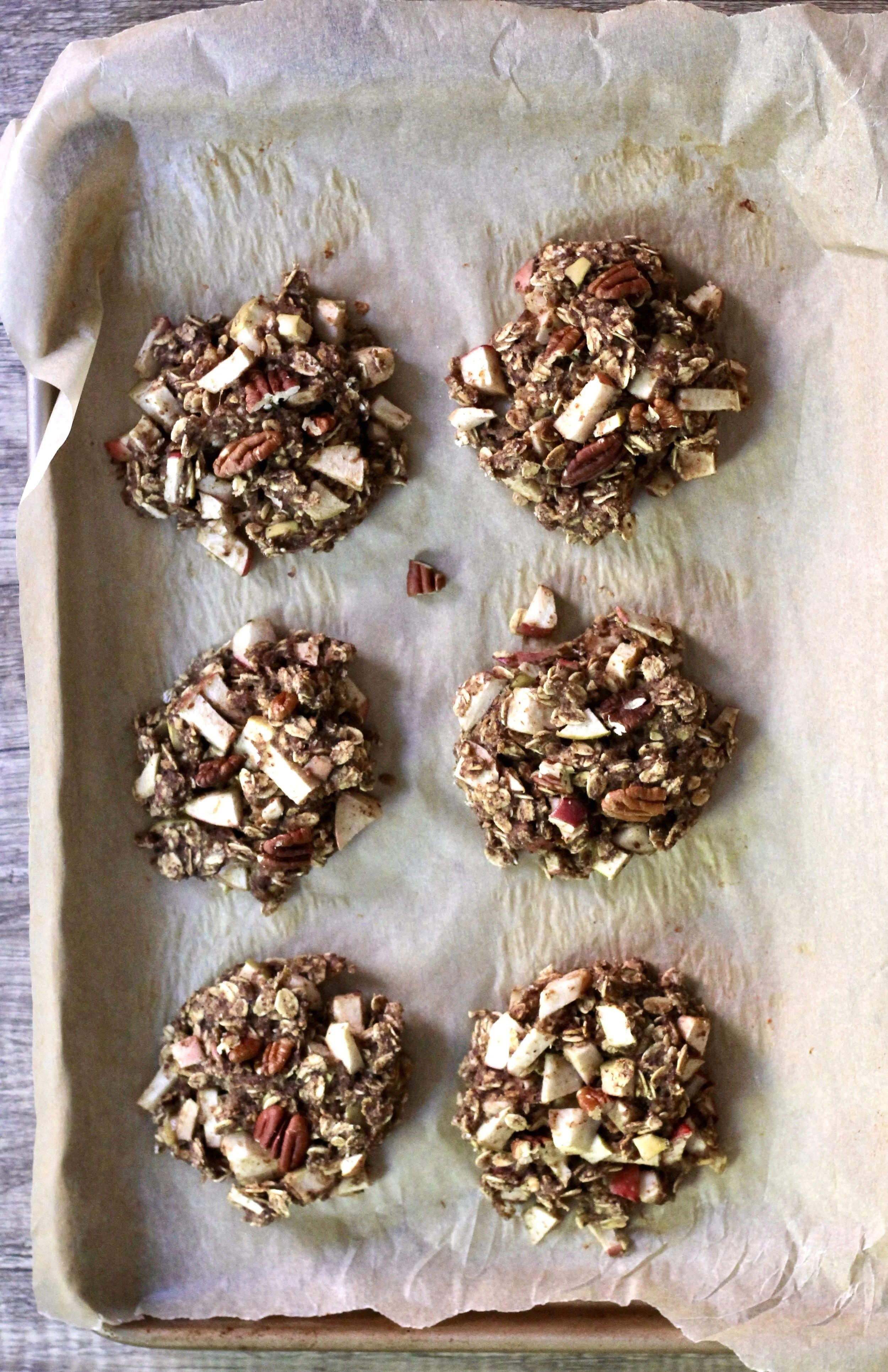 Cinnamon Apple Breakfast Cookies