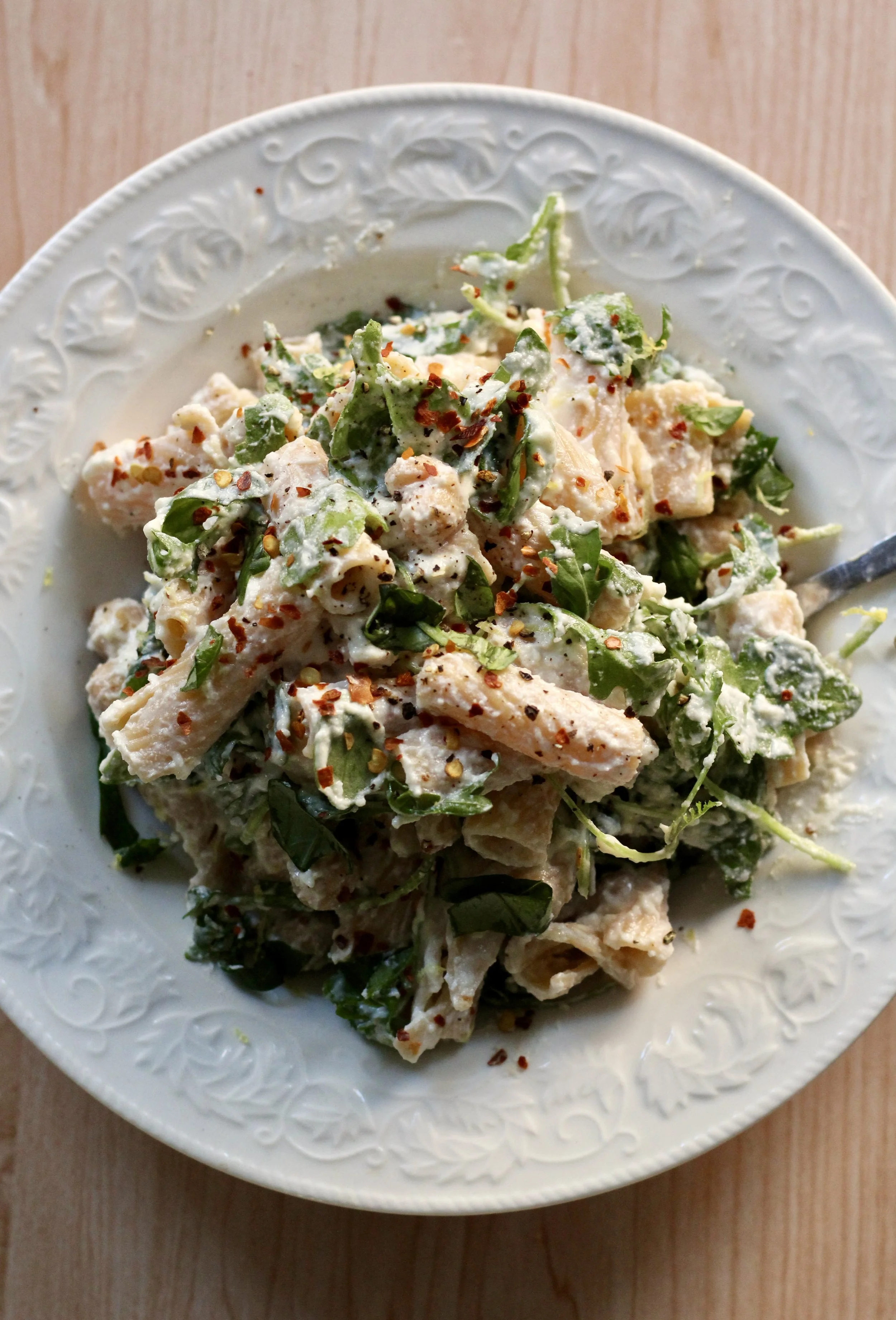 Lemon Ricotta Protein Pasta