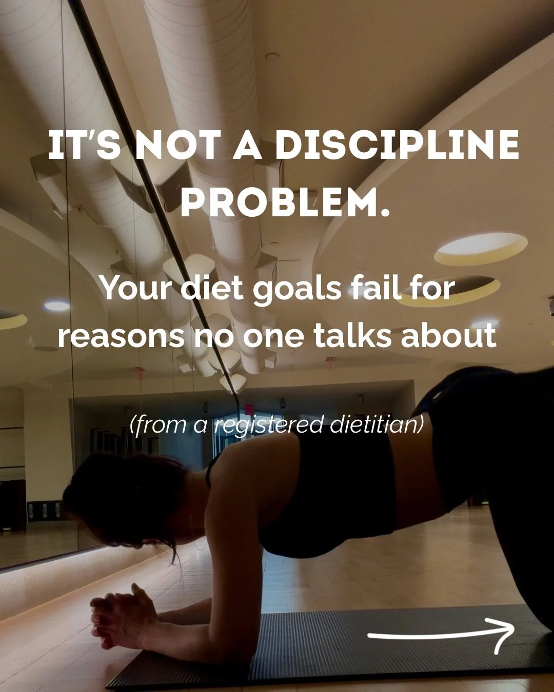 It&rsquo;s not a discipline problem.
And it&rsquo;s not because you &ldquo;just need to try harder.&rdquo;

Most diet goals don&rsquo;t stick because the system behind them doesn&rsquo;t match real life.

Too much change at once.
Rules that don&rsquo