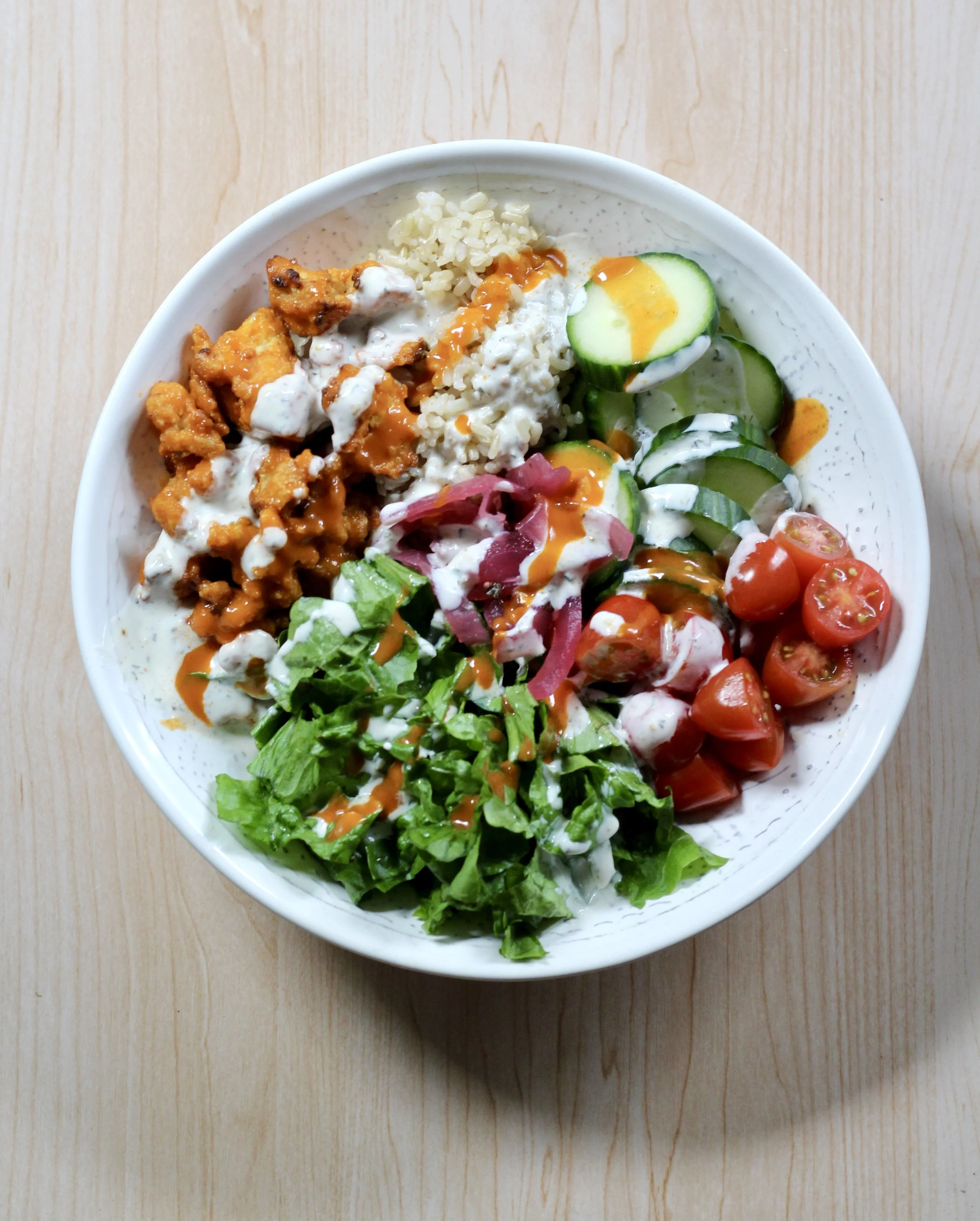 Healthy Buffalo Ranch Bowl