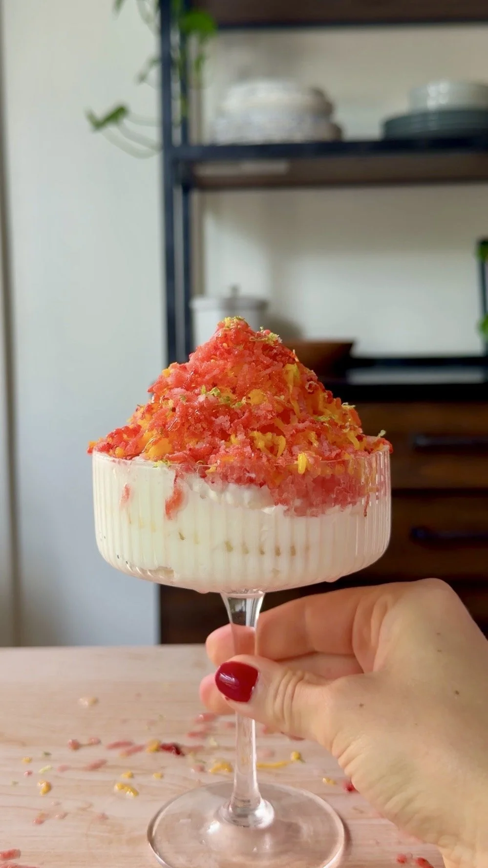 Frozen Shaved Fruit