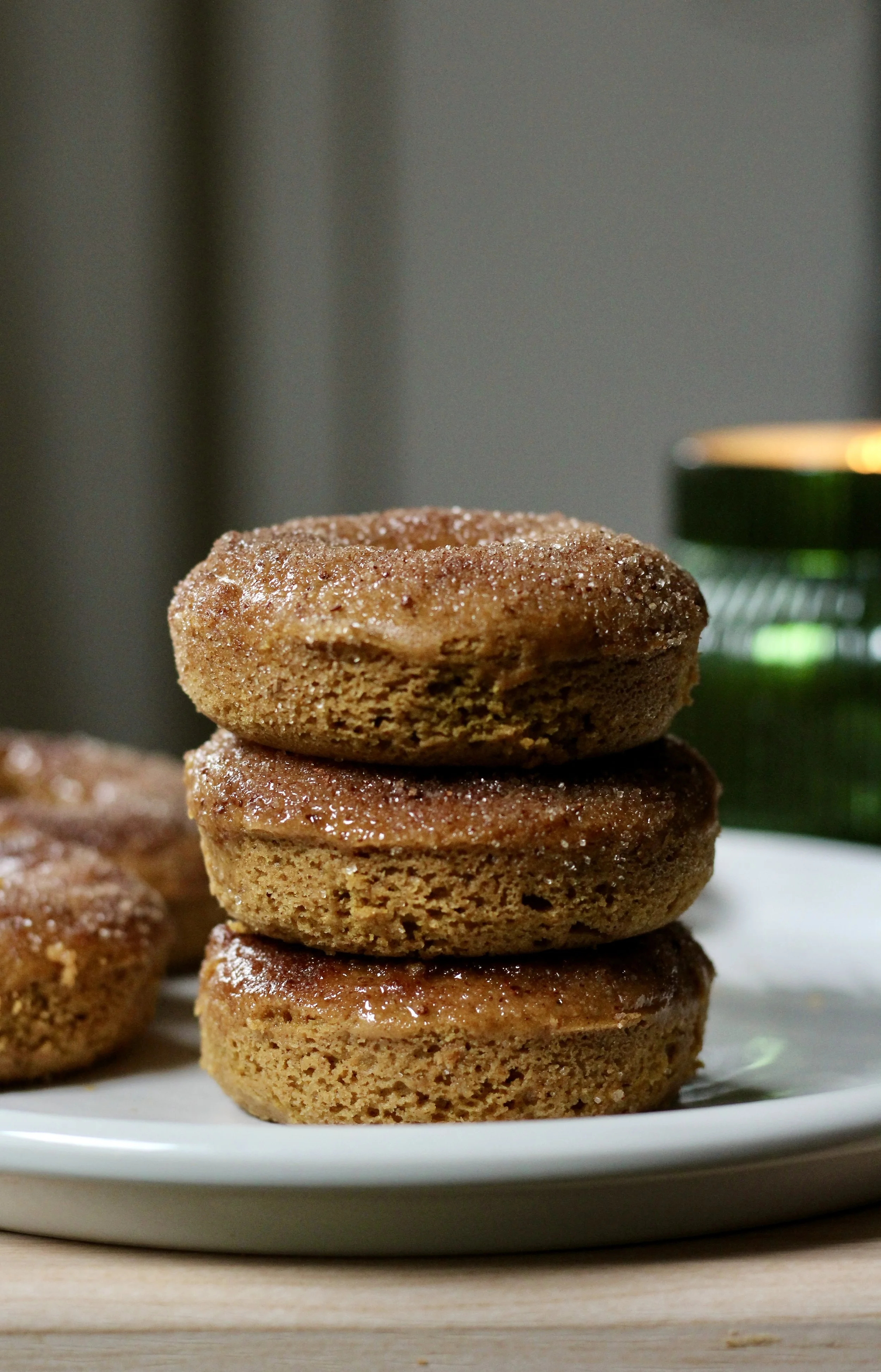 Homemade Pumpkin Donuts 