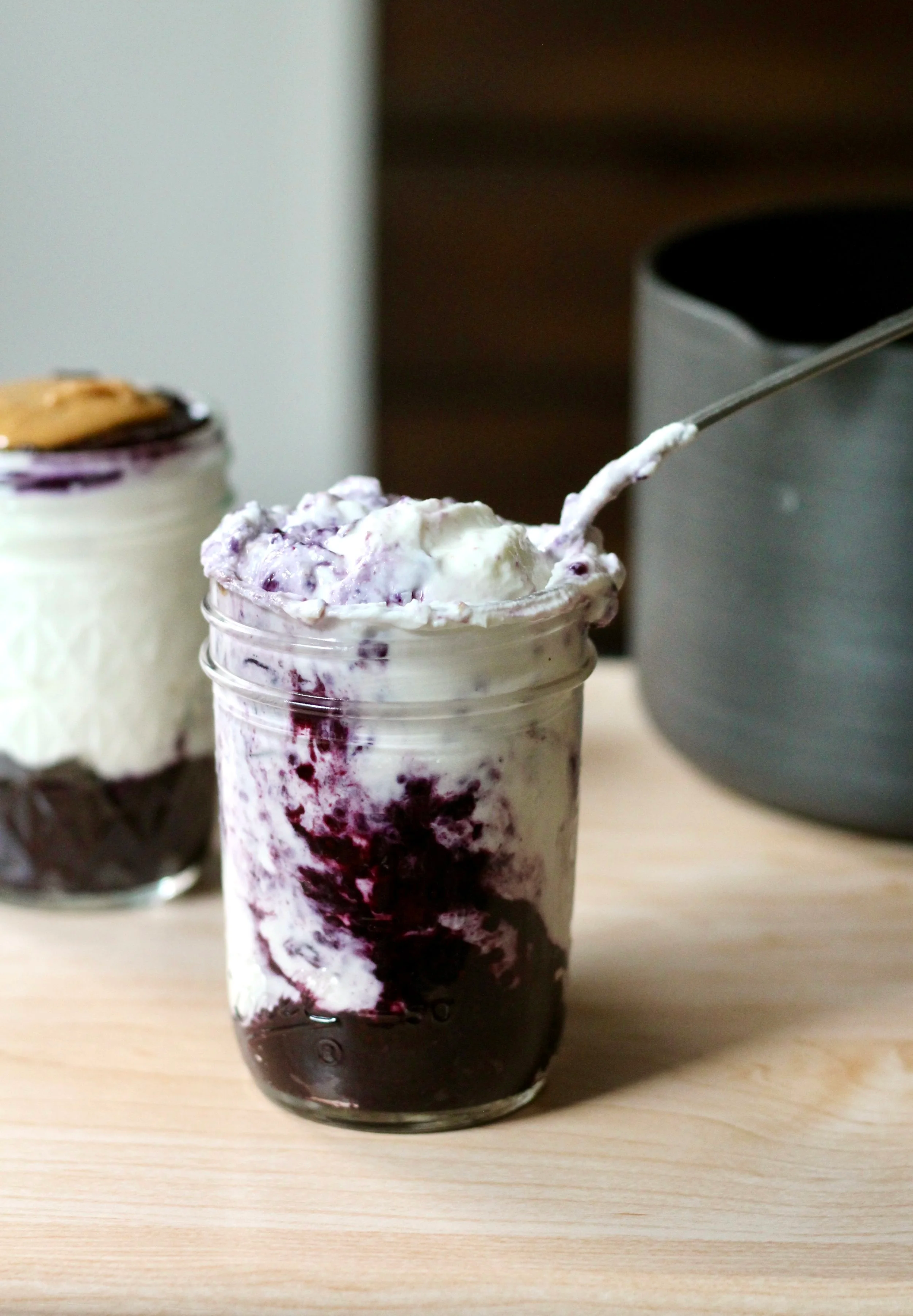 Greek Yogurt with Berry Chia Jam