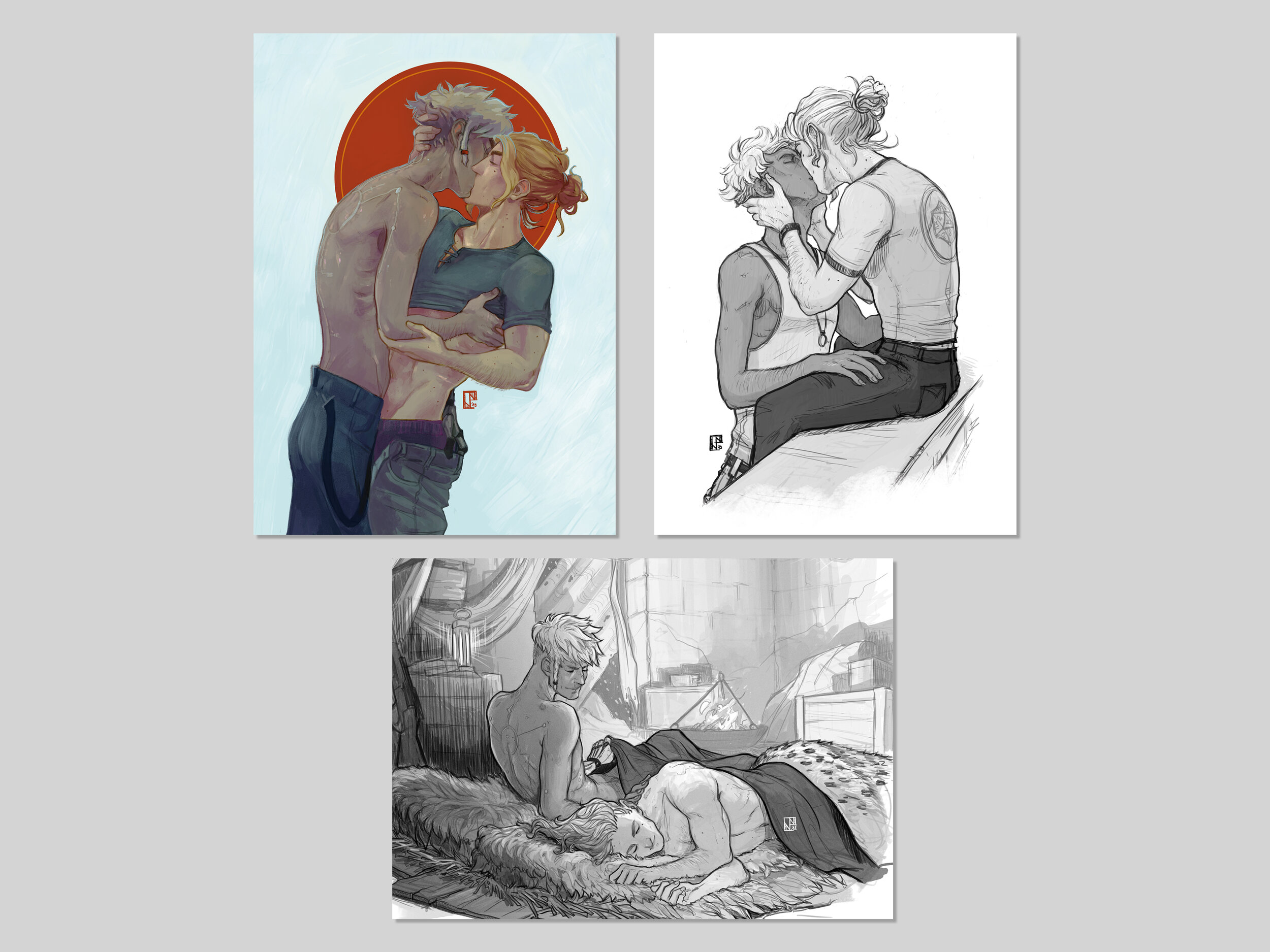 Postcard Set “#Idiotsinlove”