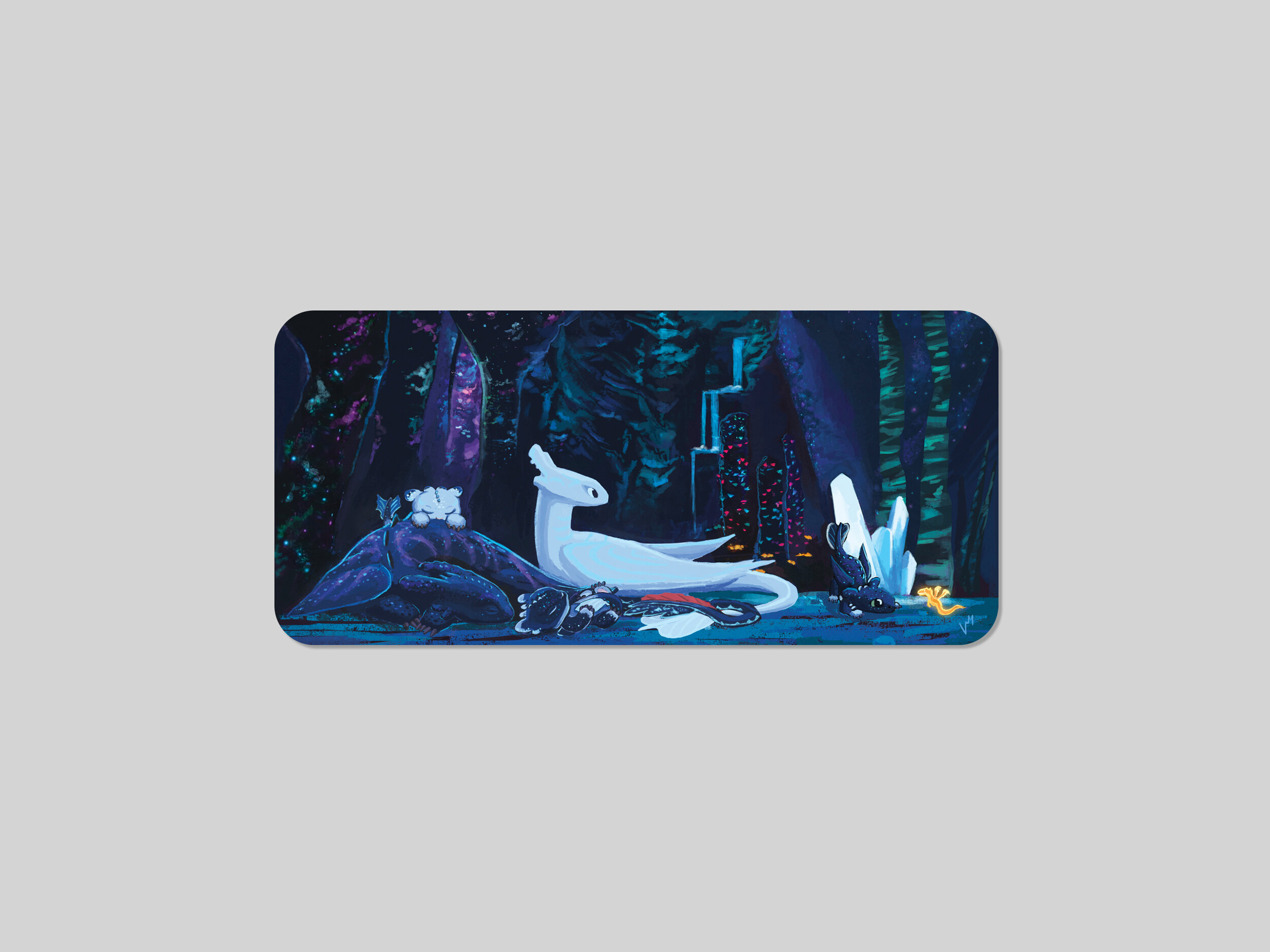 Holographic Bookmark 'Dragon Lair'