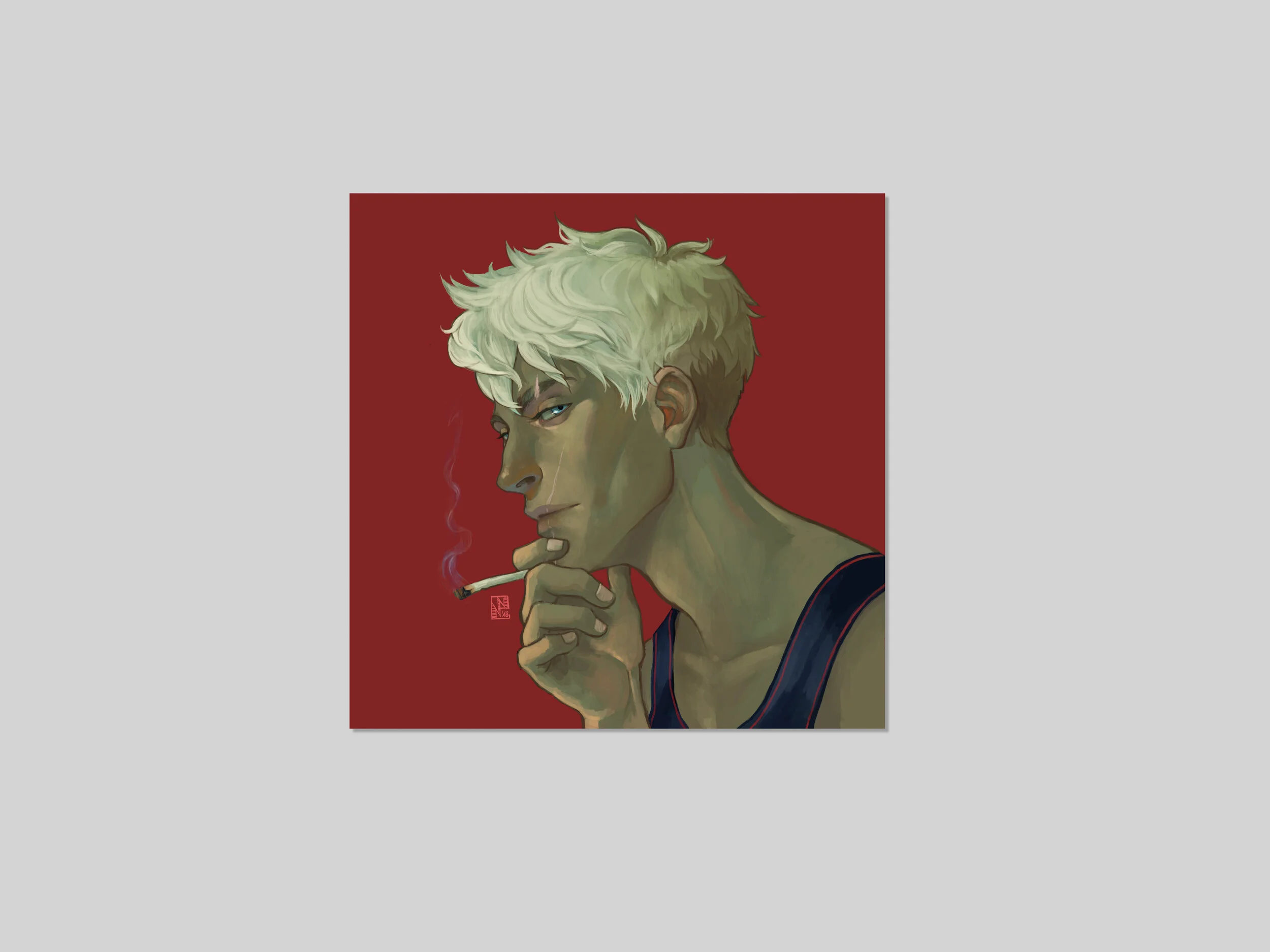 Limited Edition Gloss Print 'AlleyVers! Jules'