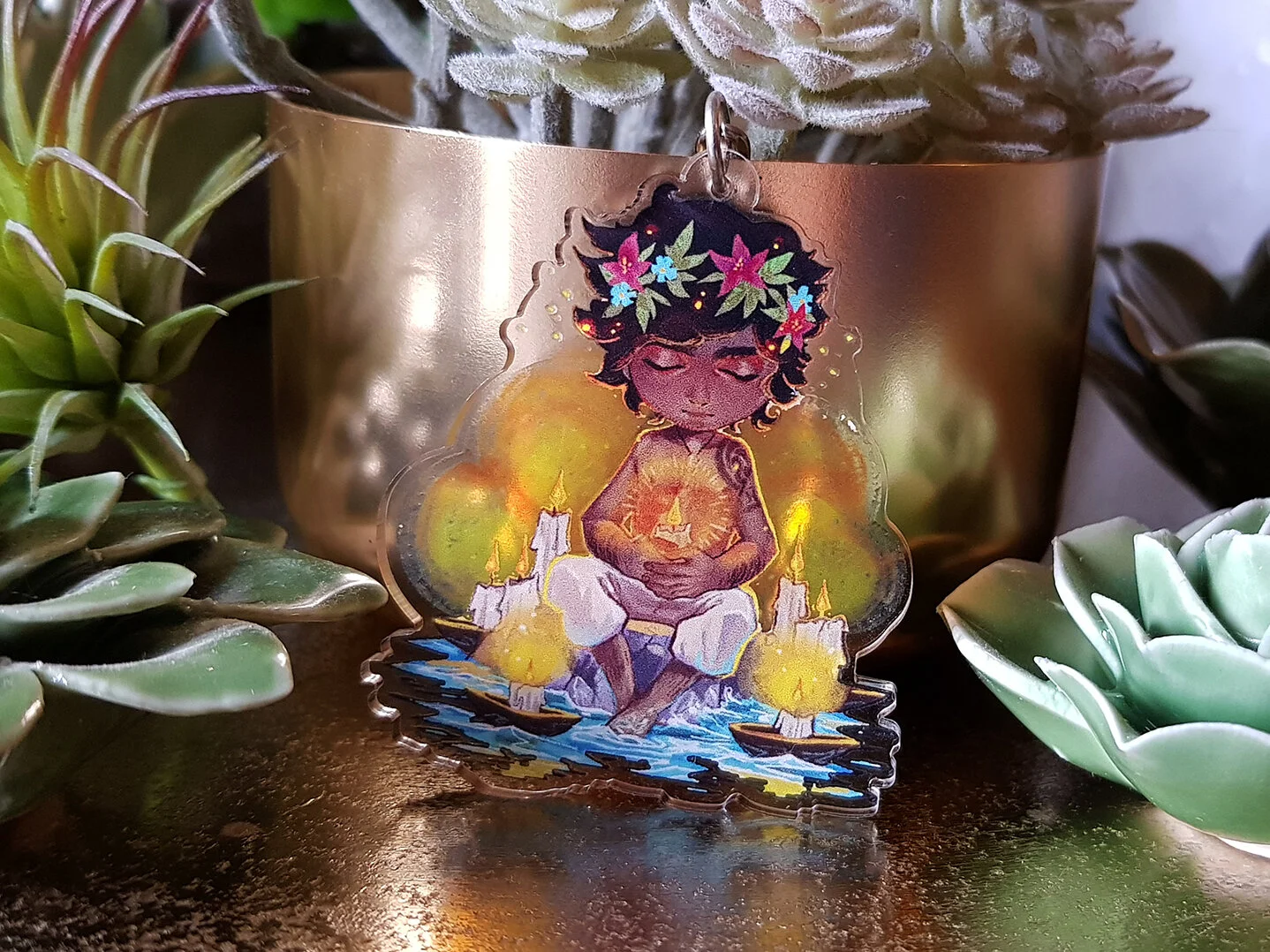 Keychain "Diego" Double Sided