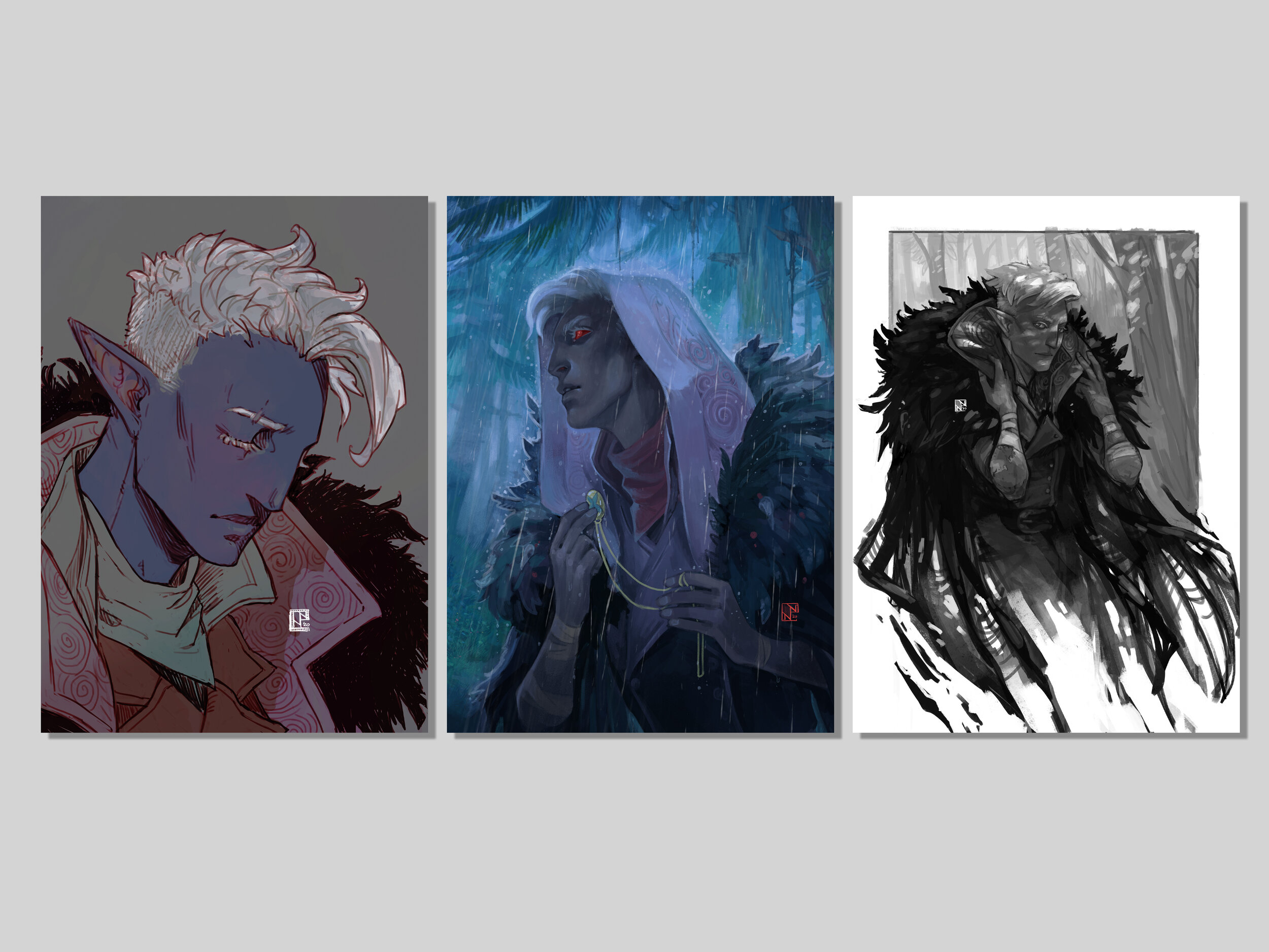 Postcard Set "Blemish"