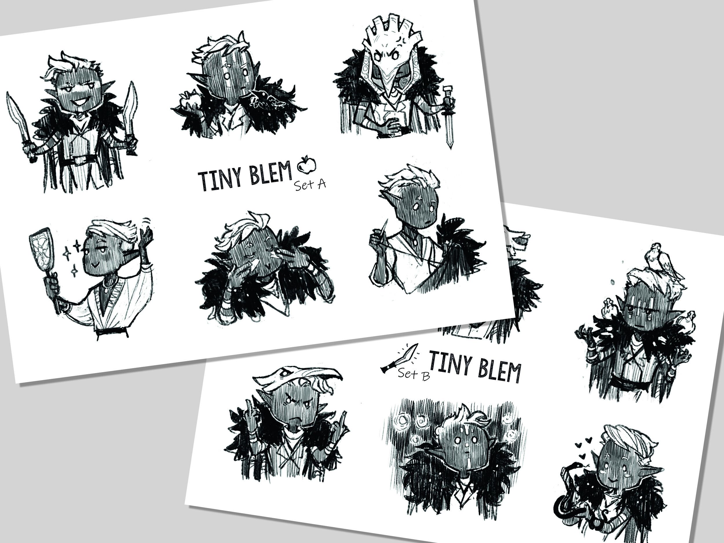 Stickersheets "Tiny Blem"