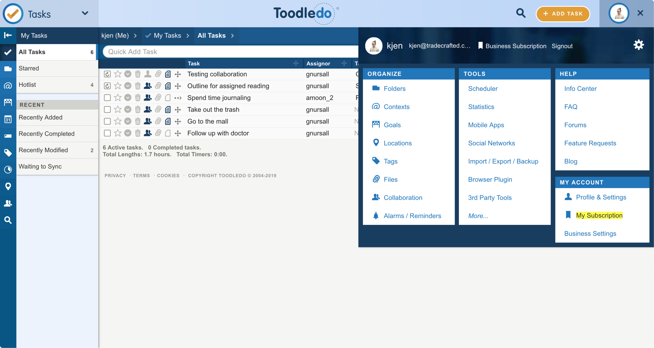 Existing Screenshot - Main Menu