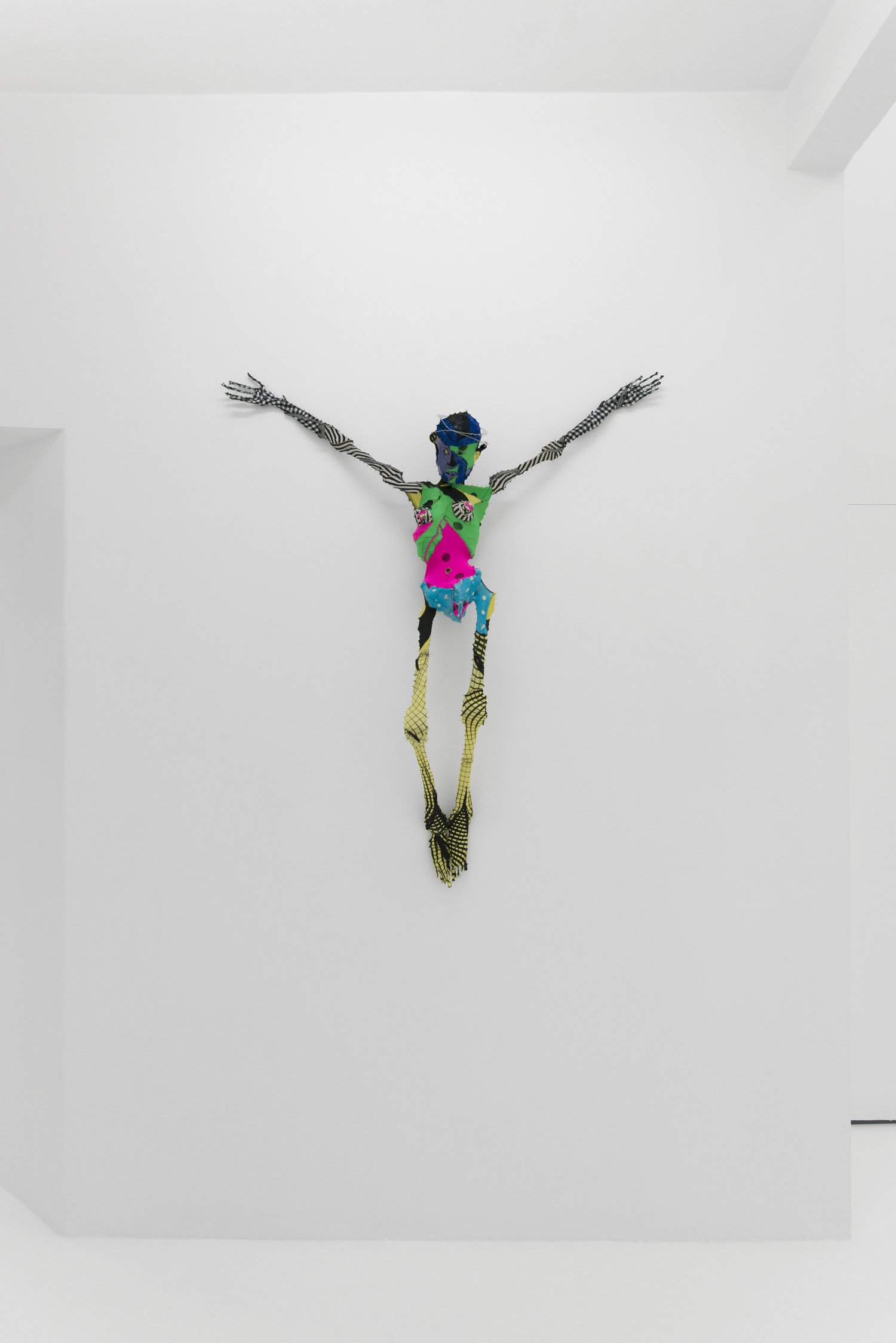   Bikini Crucifixion no. 16   Installation view,  Quickening , Smart Objects, Los Angeles. 