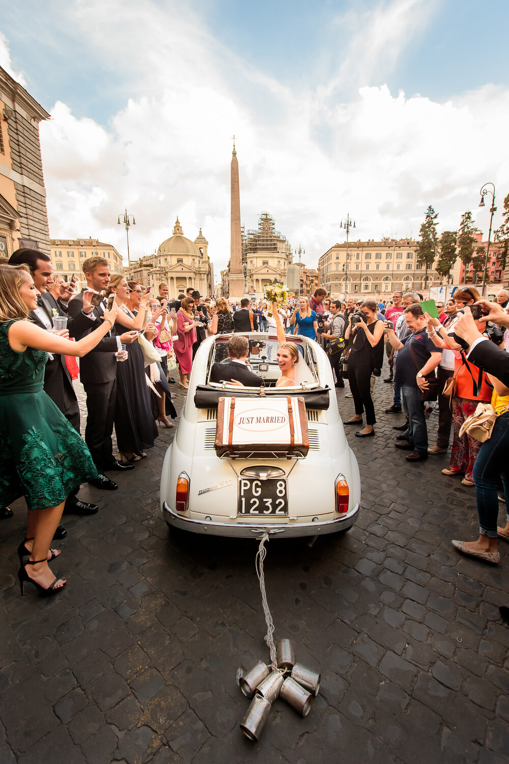 Just Married in Rome 