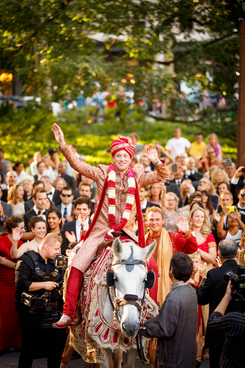Luxury Indian Wedding At American Museum of Natural History by B