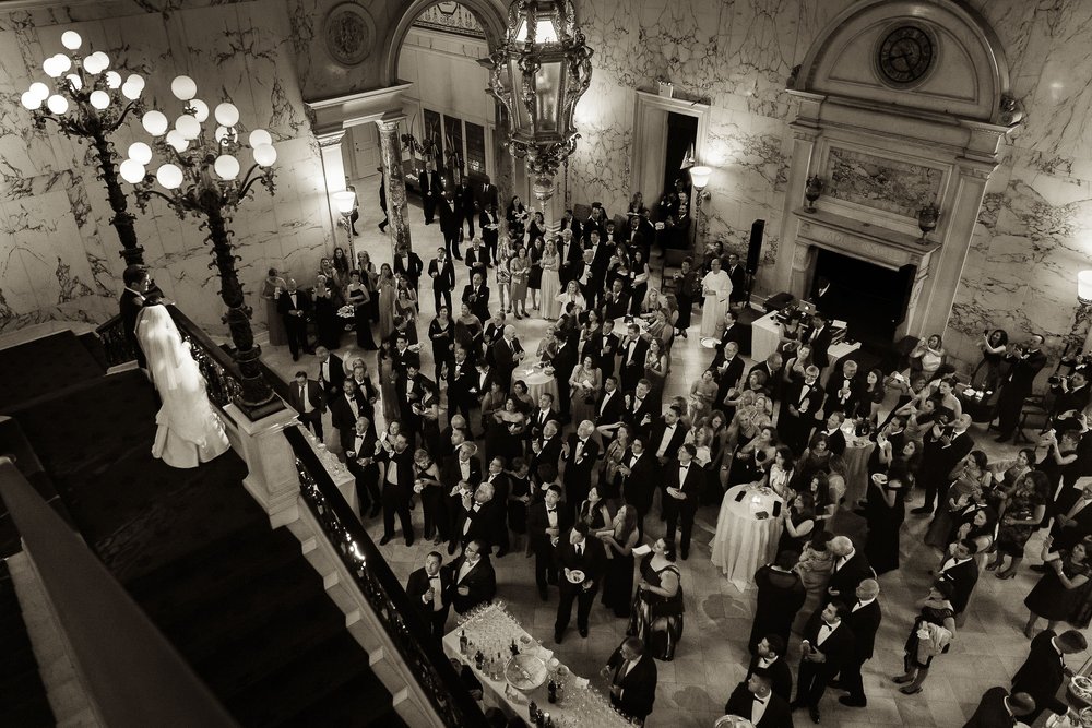 Luxury NYC Amsale Metropolitan Club wedding by Brian Dorsey Stud