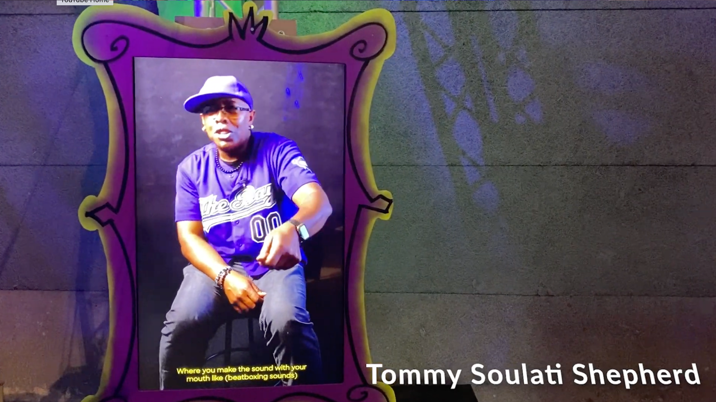 I love producing mini-docs about people. This is a still from the Lawrence Hall of Science's MAKING MUSIC exhibit, for which I produced four vertical docs about how science and math are behind all kinds of music. See the videos in their context by cl