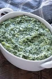 Creamed Spinach with Parmesan