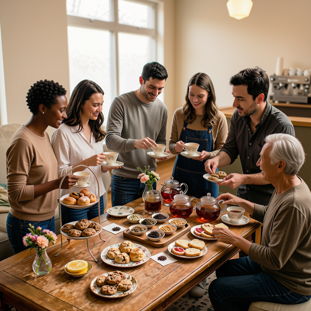 Steeped Autumn Leaves:  Fall Tea Tasting at Pinwheel