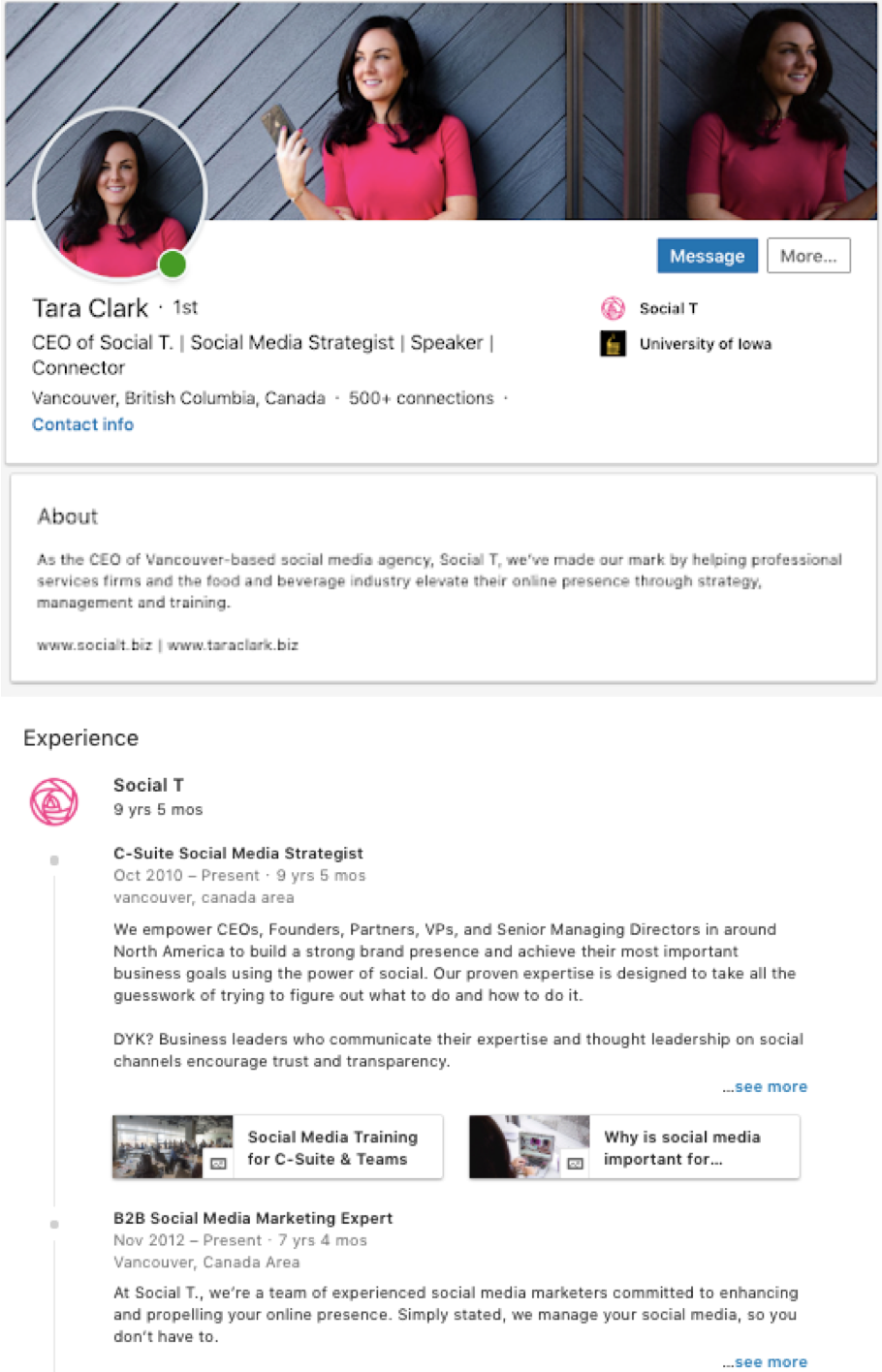 LinkedIn Best Practices for Financial Advisors Freedom 55 Recap — TARA