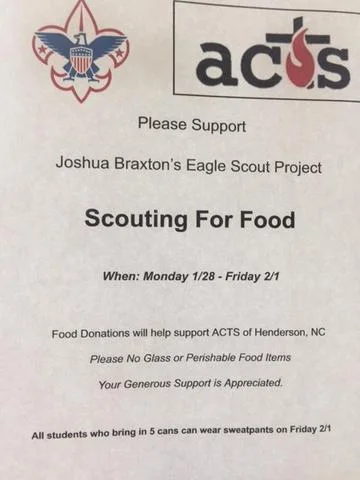 Canned Food Drive to Support ACTS of Henderson