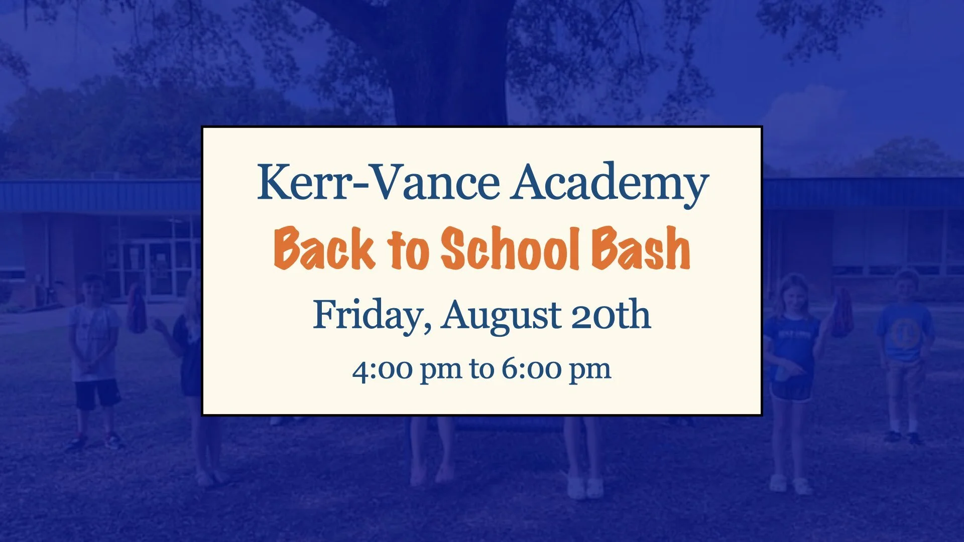 Back to School Bash 2021 Update