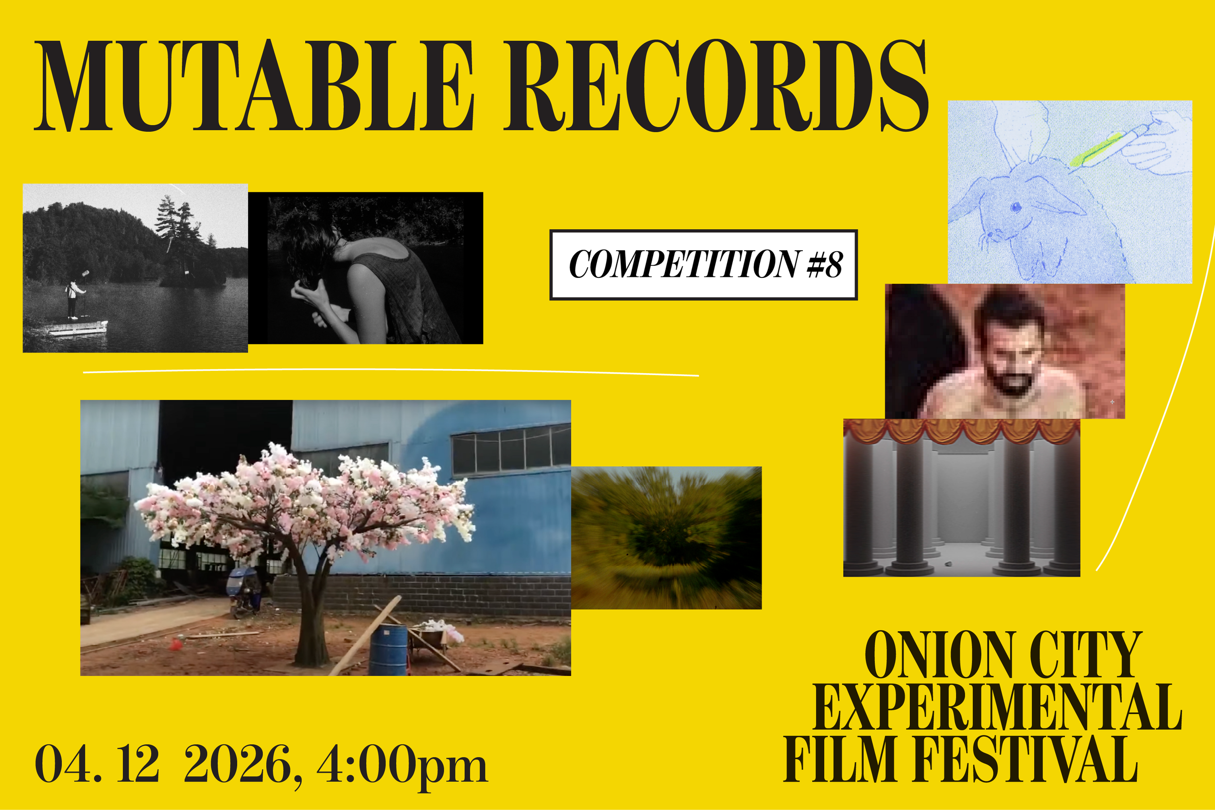 MUTABLE RECORDS | In-Person (4/12) | Onion City Experimental Film Festival