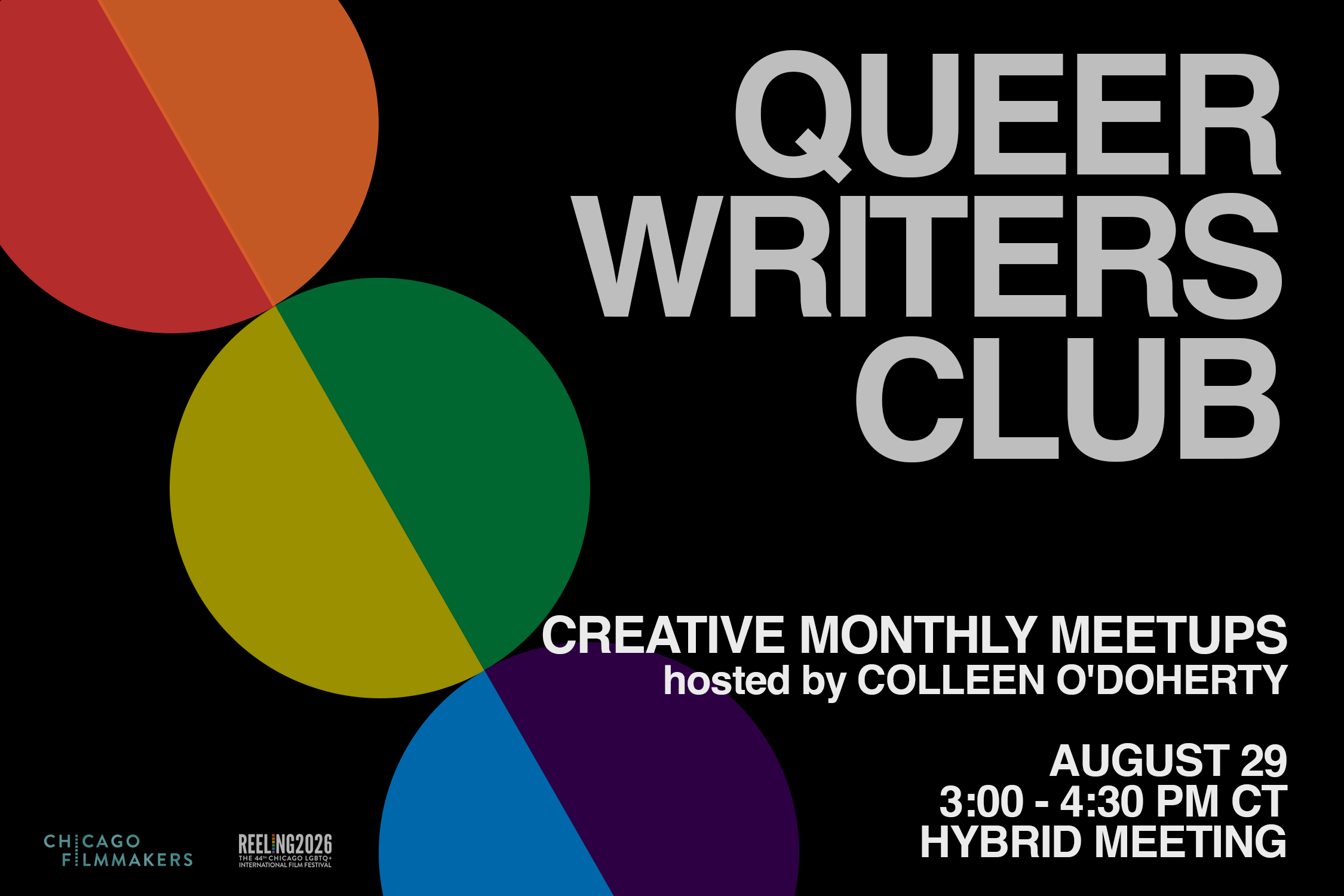 Queer Writers Club | Hybrid (8/29)