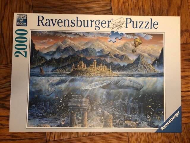 2000 Piece Puzzle, Wisdom Whale - Ravensburger