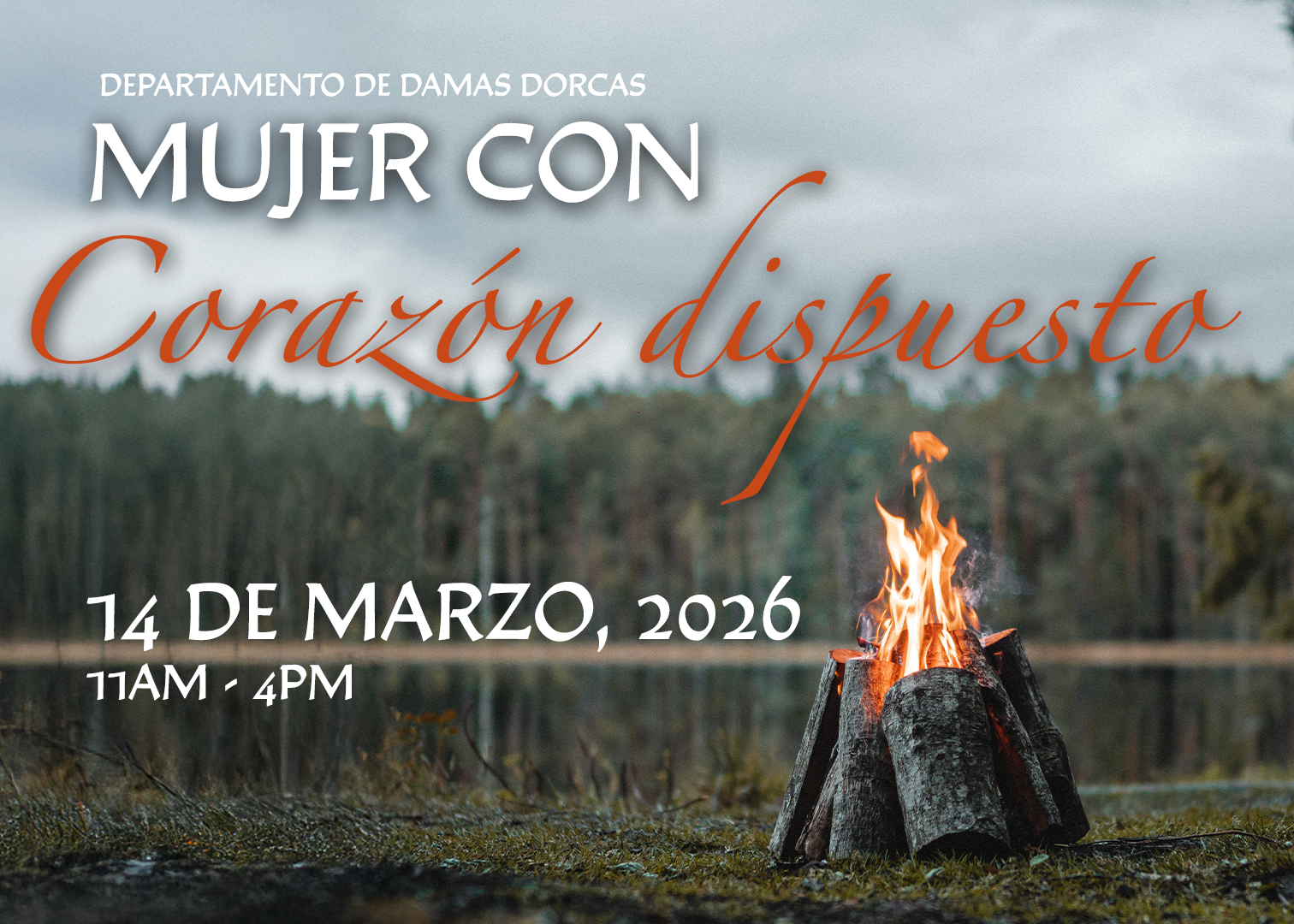 Fogata del departamento de Damas Dorcas