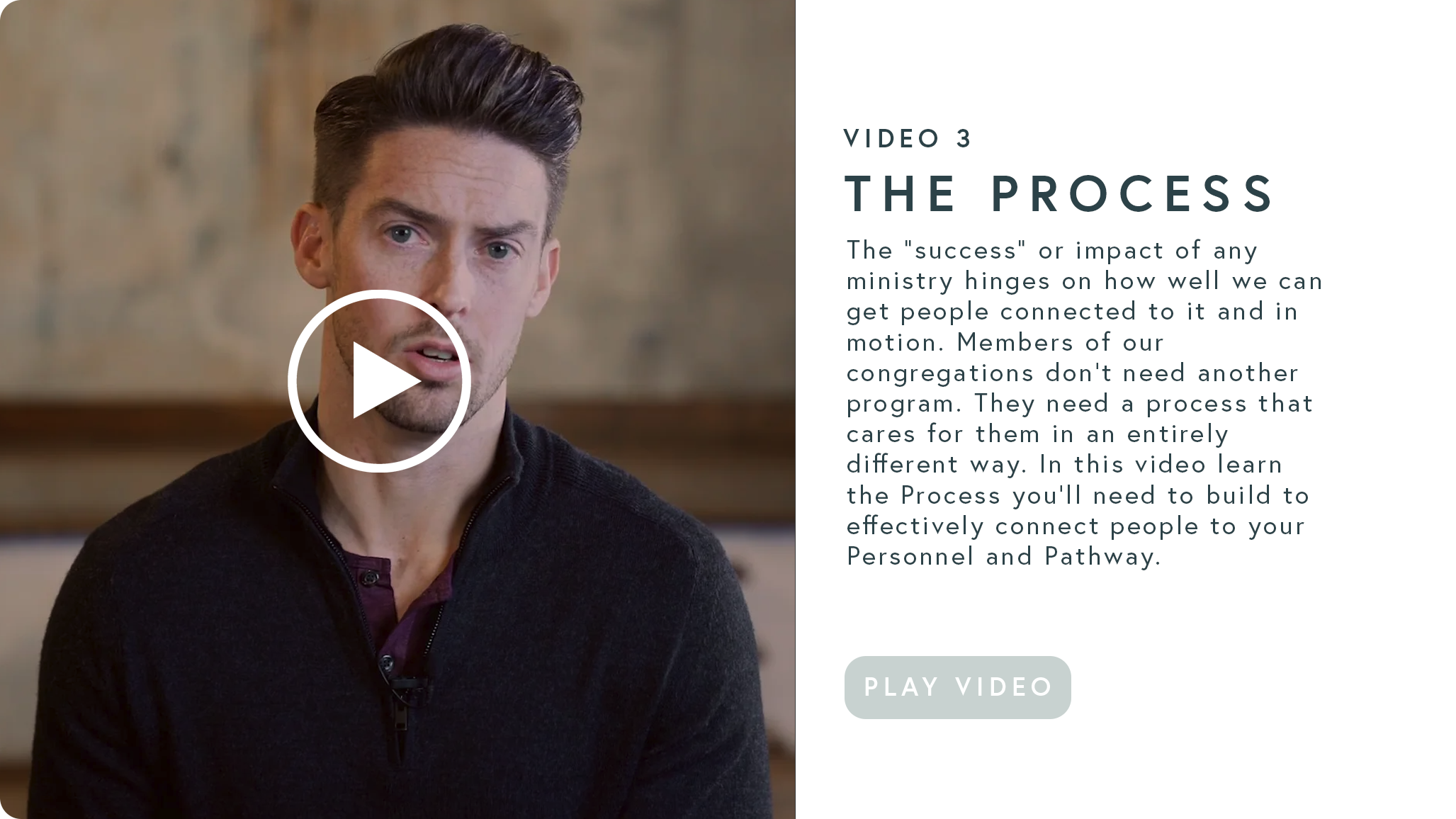VIDEO THREE - The Process