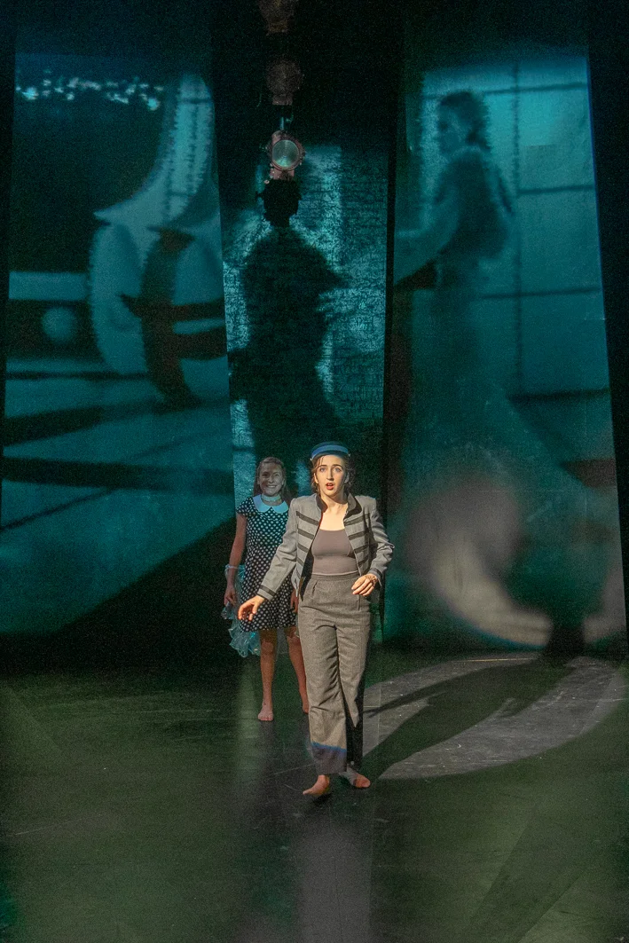 Sunlight Interior Directed and Conceived by Yo-El Cassell Production Manager: Jenn Ruygt Stage Manager: Angela Dogani Voiceover Text: Cayenne Douglass Dramaturgy: Sarah Shin Composer: Gabriel Harrison Art Installation: Won-Ju Lim (With Installation Class from Visual Arts) Scenic Design: Christa Tausney Technical Director: Kaitlyn Broadway Lighting Design: Mark Fortunato Costume Design: Azucena Dominquez Props Masters: Kayla Williams and Carli Condemi Sound Design: Stephanie Yackovetsky Projection Design: Jonas Hayes Assistant Director: Siena McMahon Movement Assistant: Isabel Van Natta