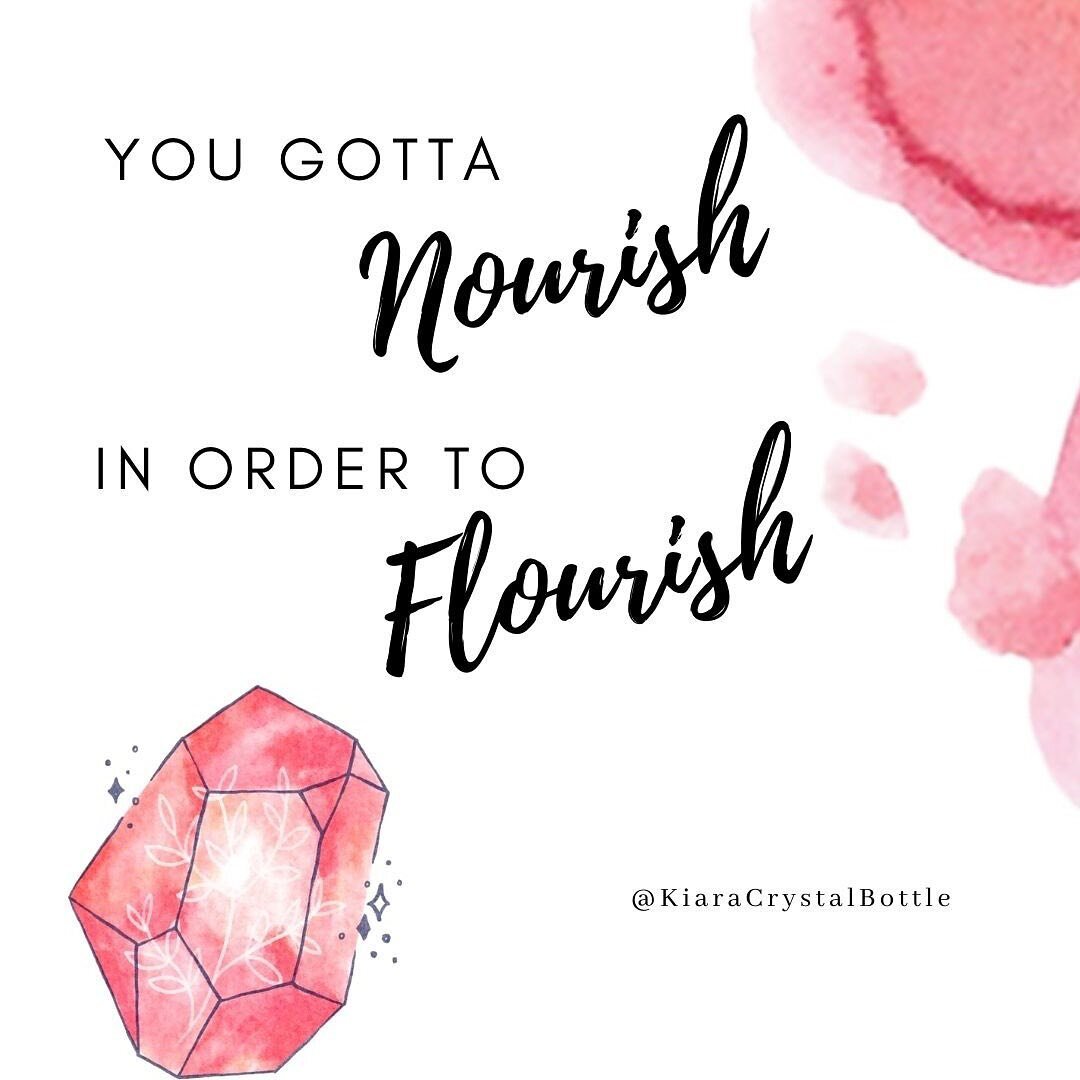 You gotta nourish in order to flourish ✨
&bull;
&bull;
&bull;
#ThoughtfulThursday 
&bull;
Here are some waters you can help nourish your body:

💦 DRINK MORE WATER- Water is essential to our well-being. Many of us simply do not drink enough of it. Ma